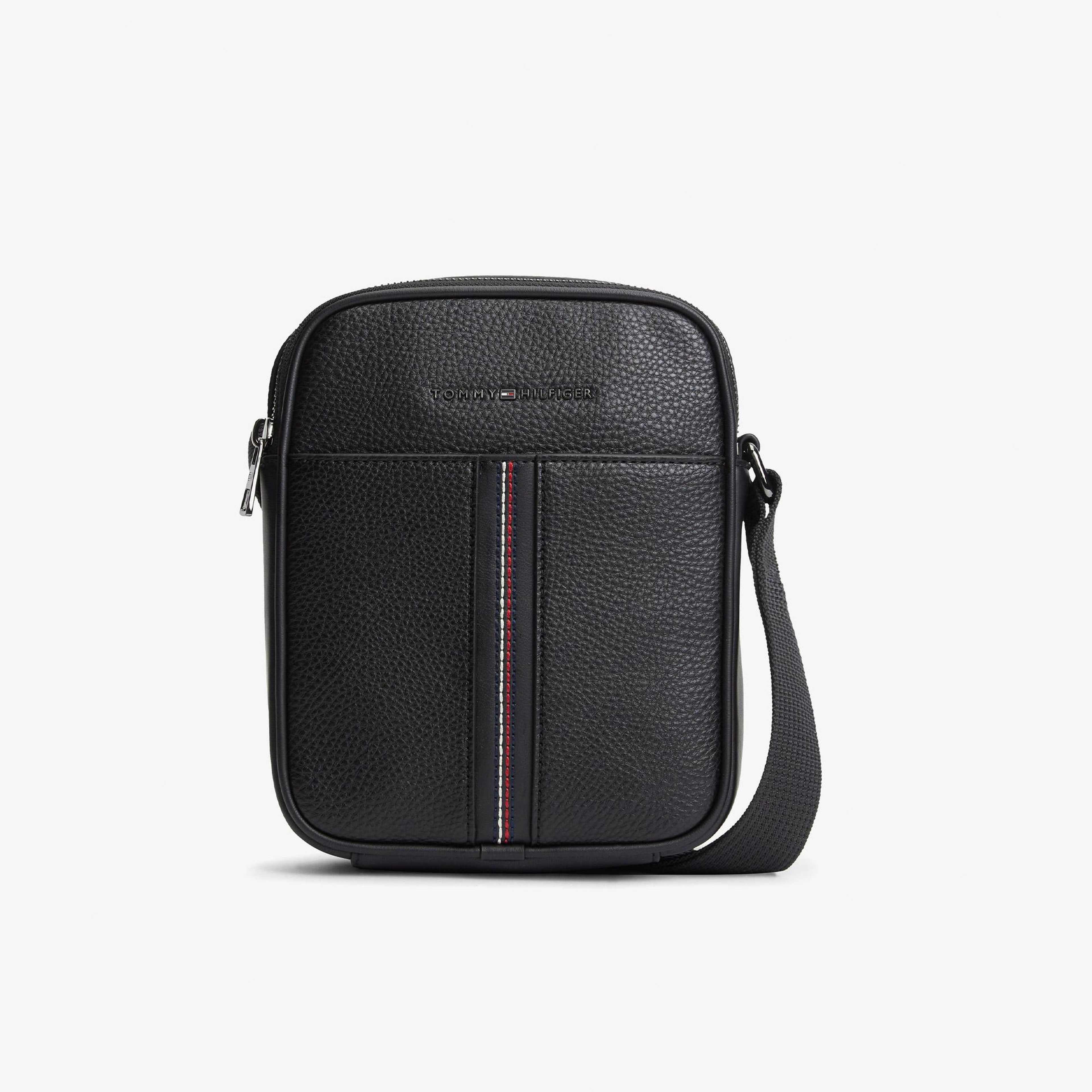 Tommy Hilfiger Central Erkek Siyah Çapraz Çanta