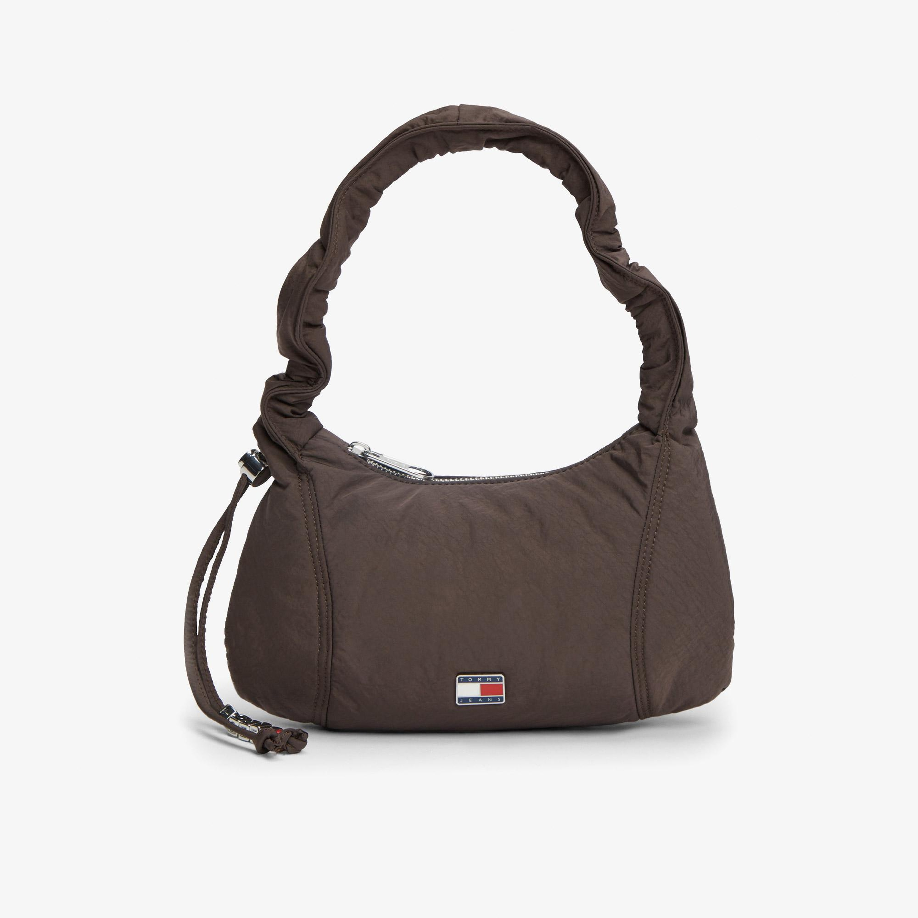 Tommy Hilfiger Casual Kadın Kahverengi Omuz Çantası