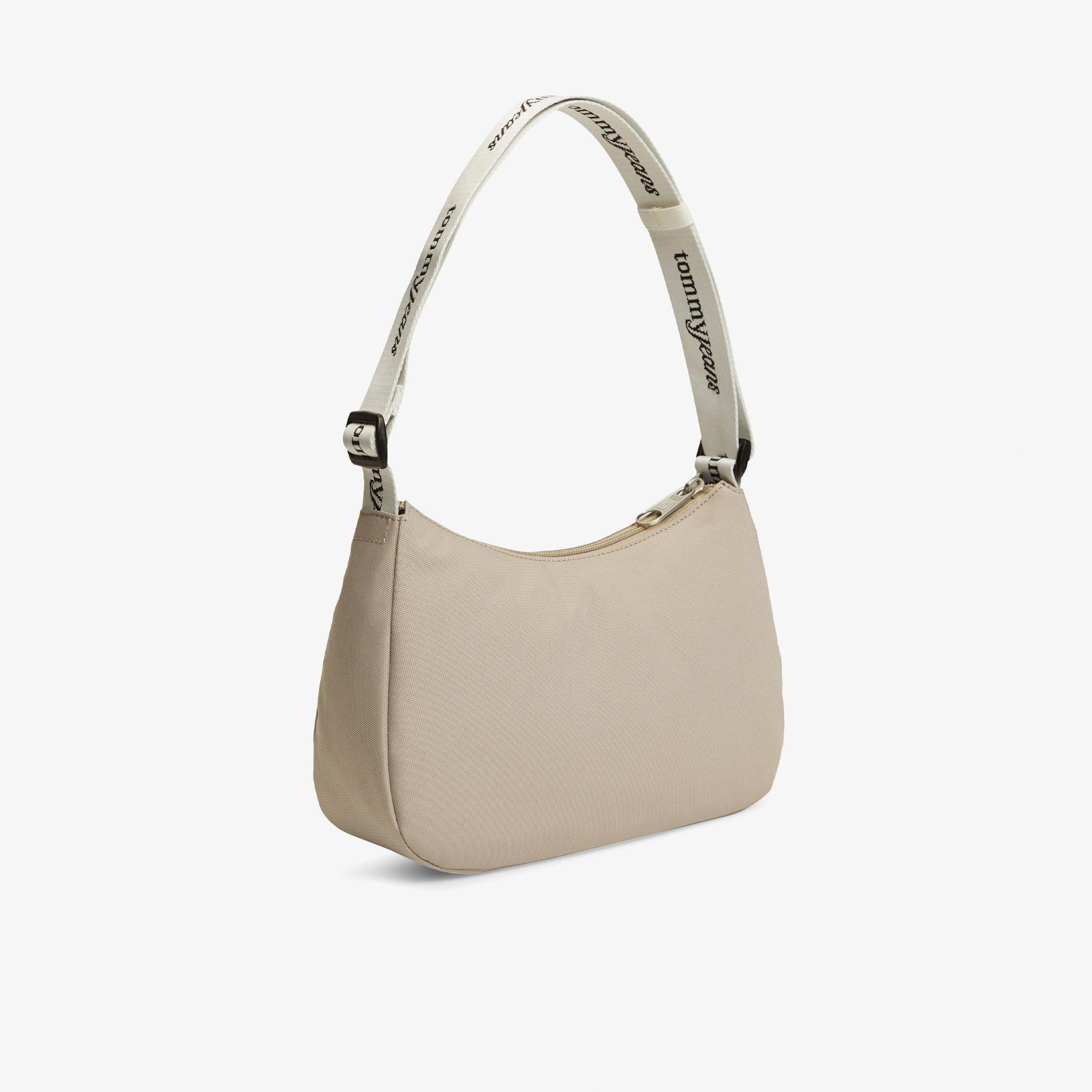 Tommy Hilfiger Essential Daily Kadın Bej Omuz Çantası