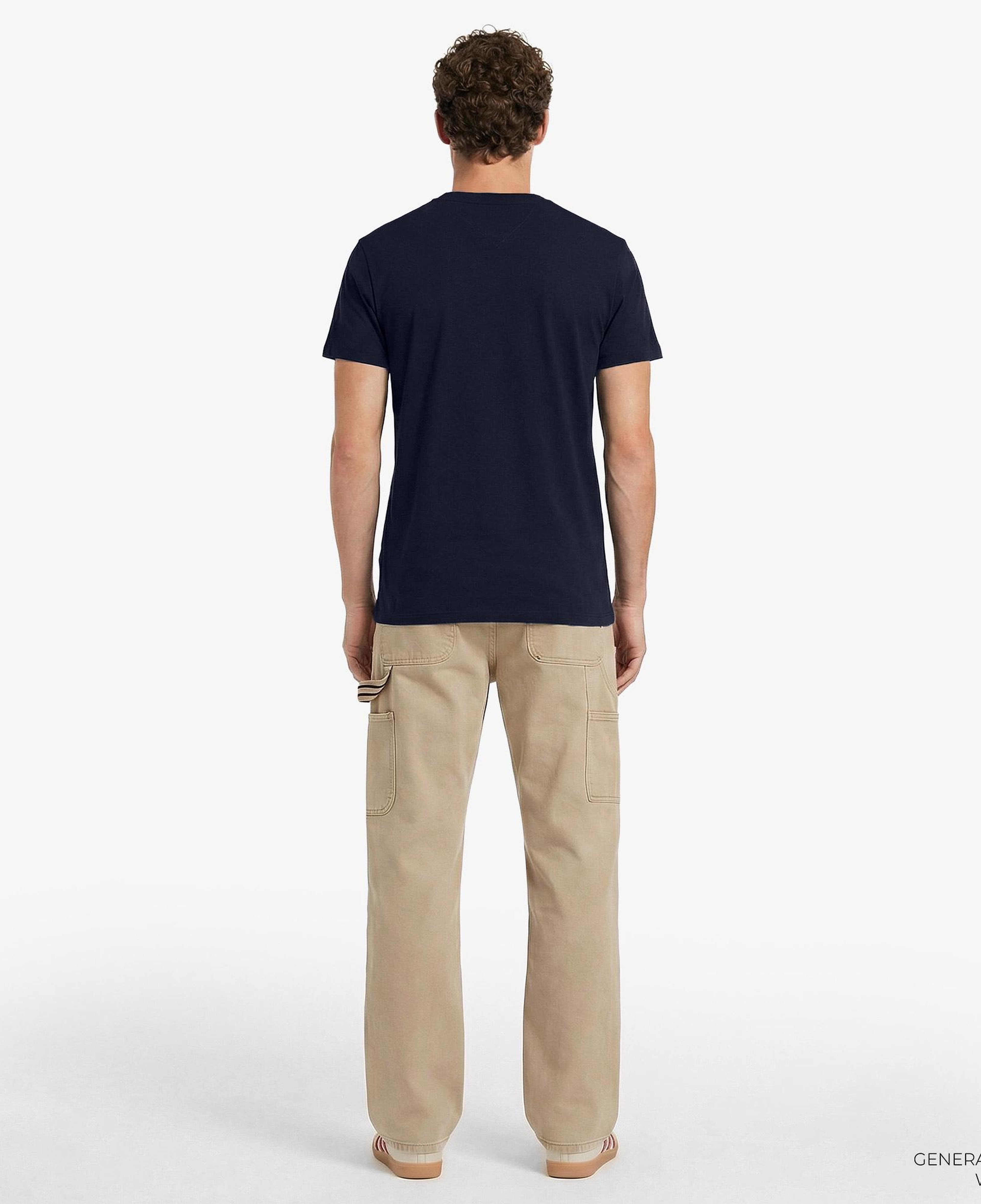 Tommy Hilfiger Signature Erkek Lacivert T-Shirt
