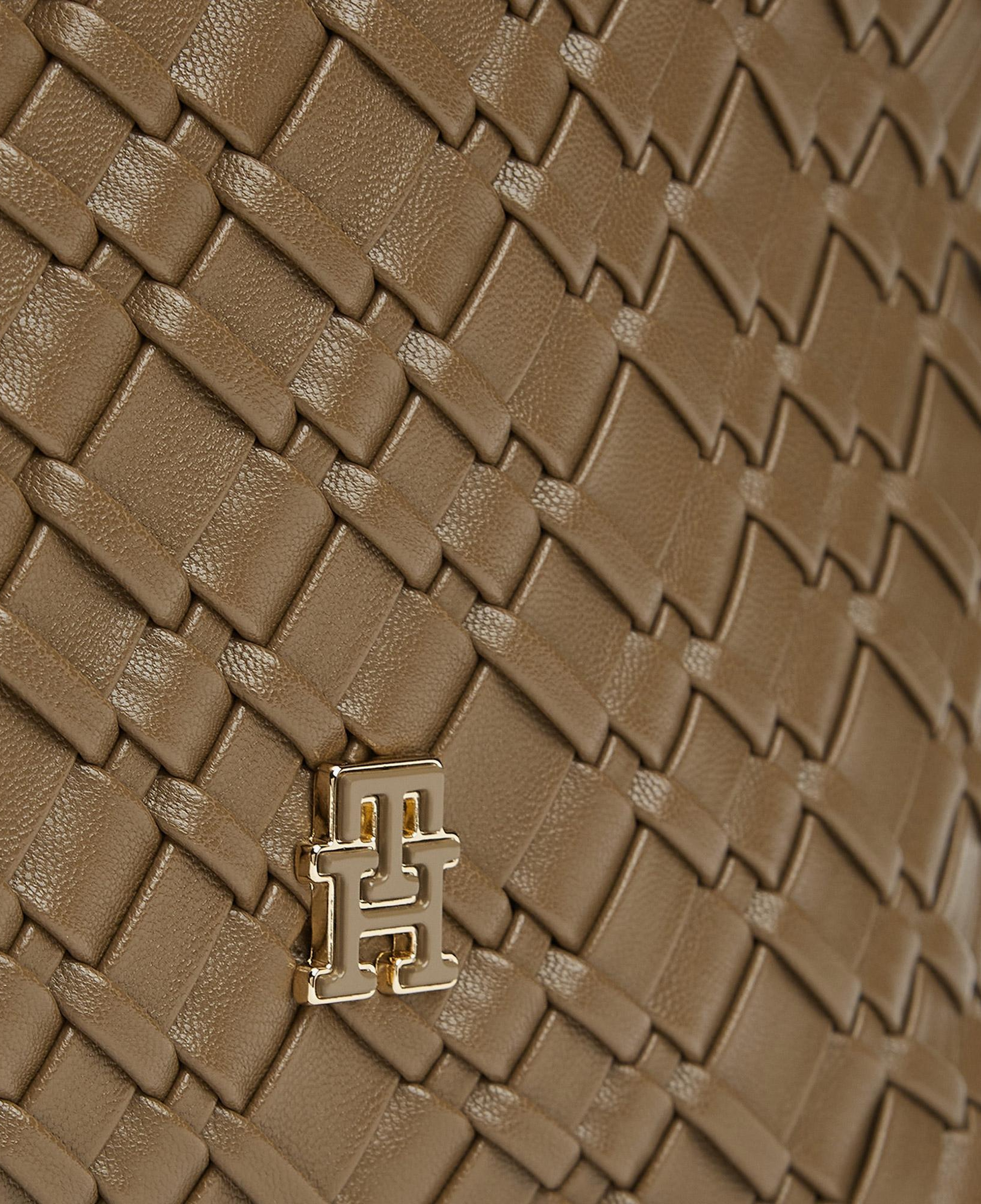 Tommy Hilfiger Braided Kadın Haki Omuz Çantası
