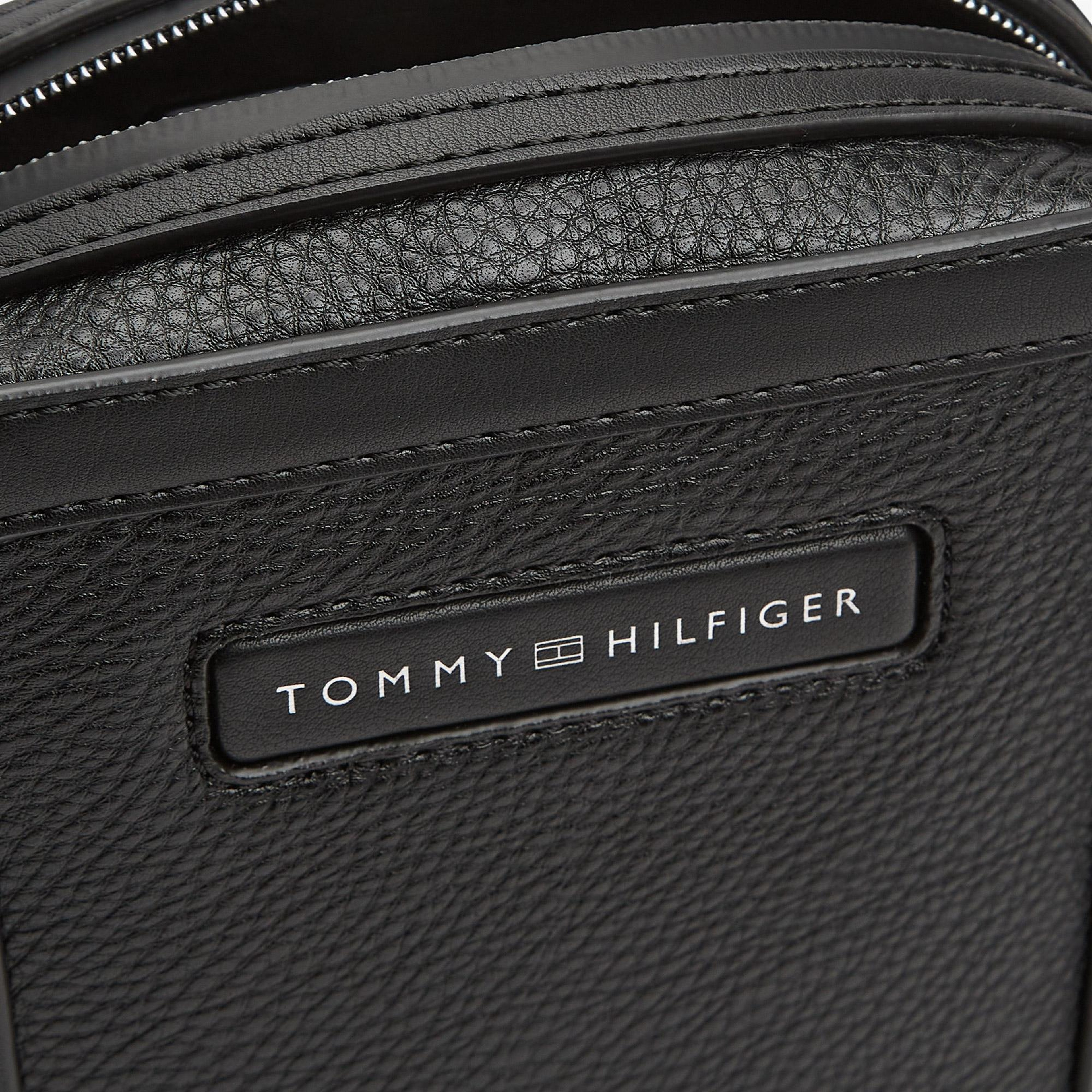 Tommy Hilfiger Central Erkek Siyah Çapraz Çanta