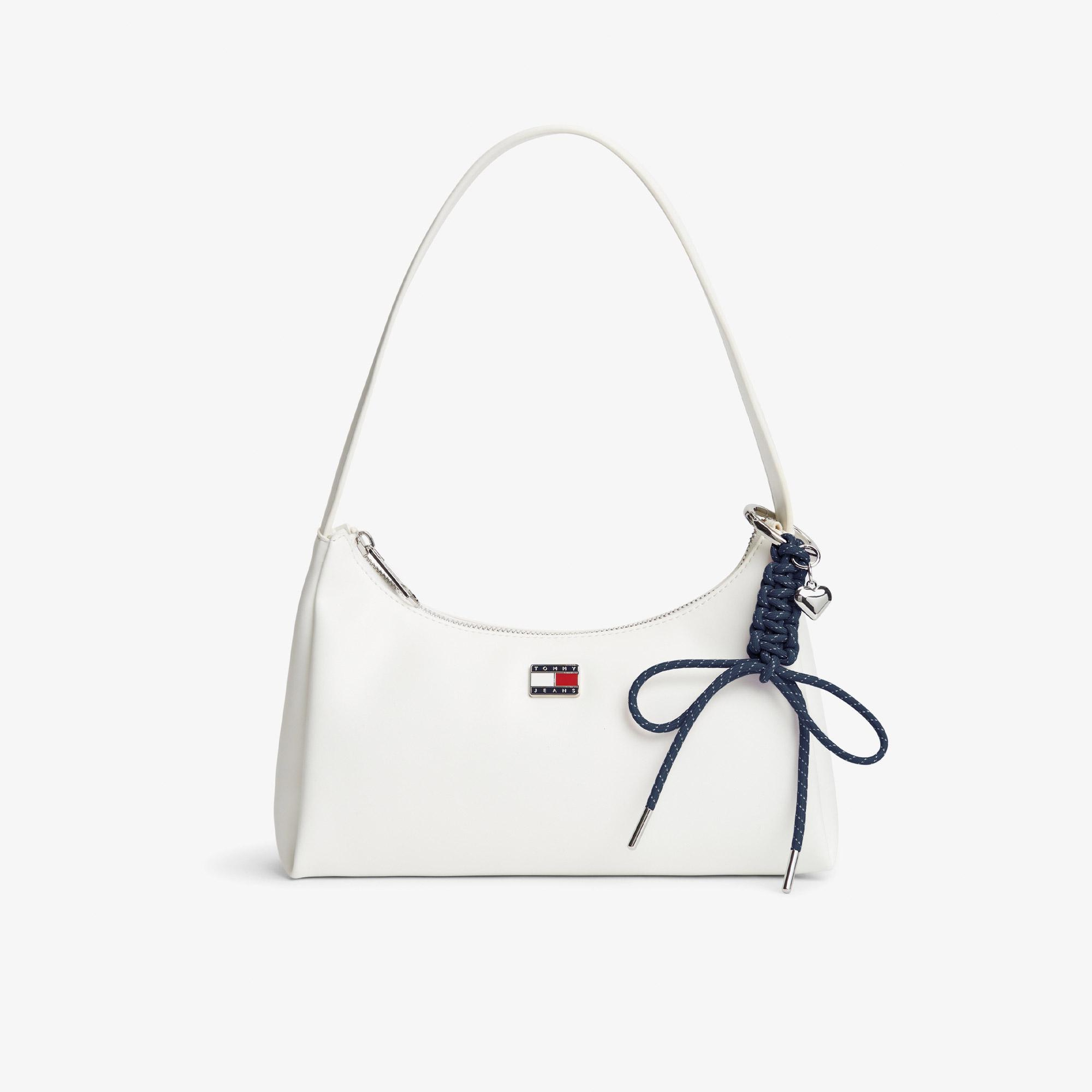 Tommy Hilfiger City Charm Kadın Beyaz Omuz Çantası