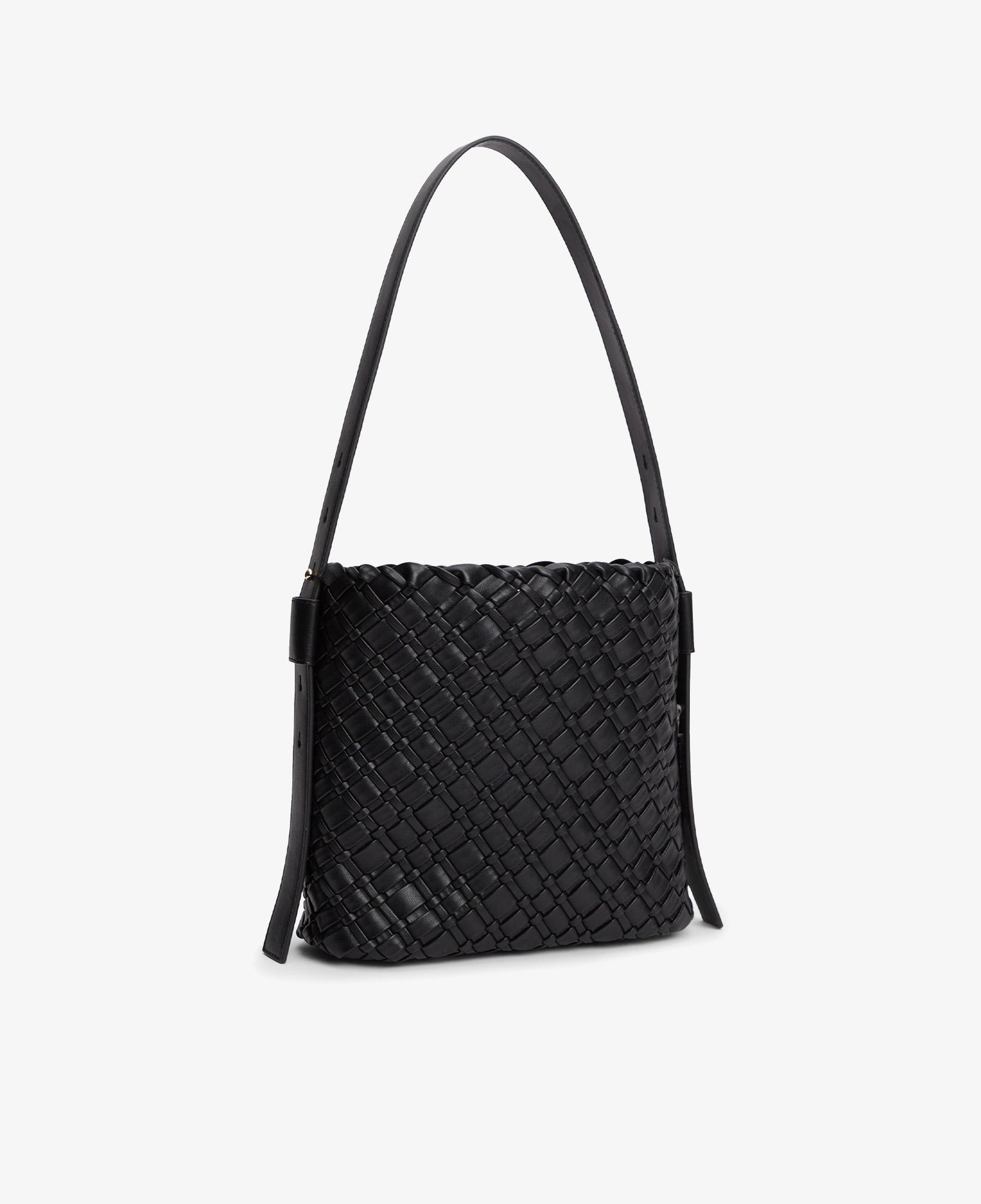 Tommy Hilfiger Braided Kadın Siyah Omuz Çantası