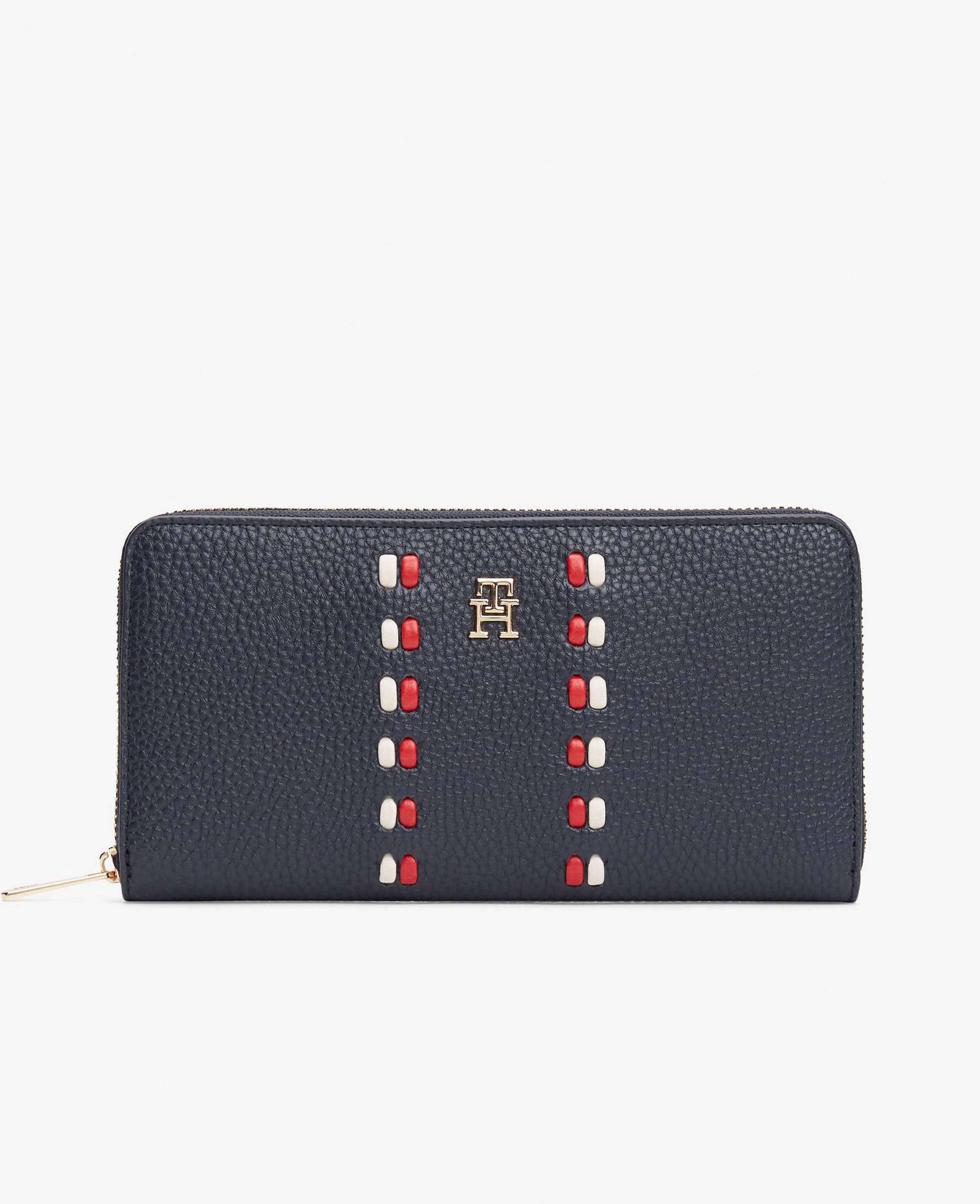 Tommy Hilfiger Icon Corp Kadın Lacivert Cüzdan
