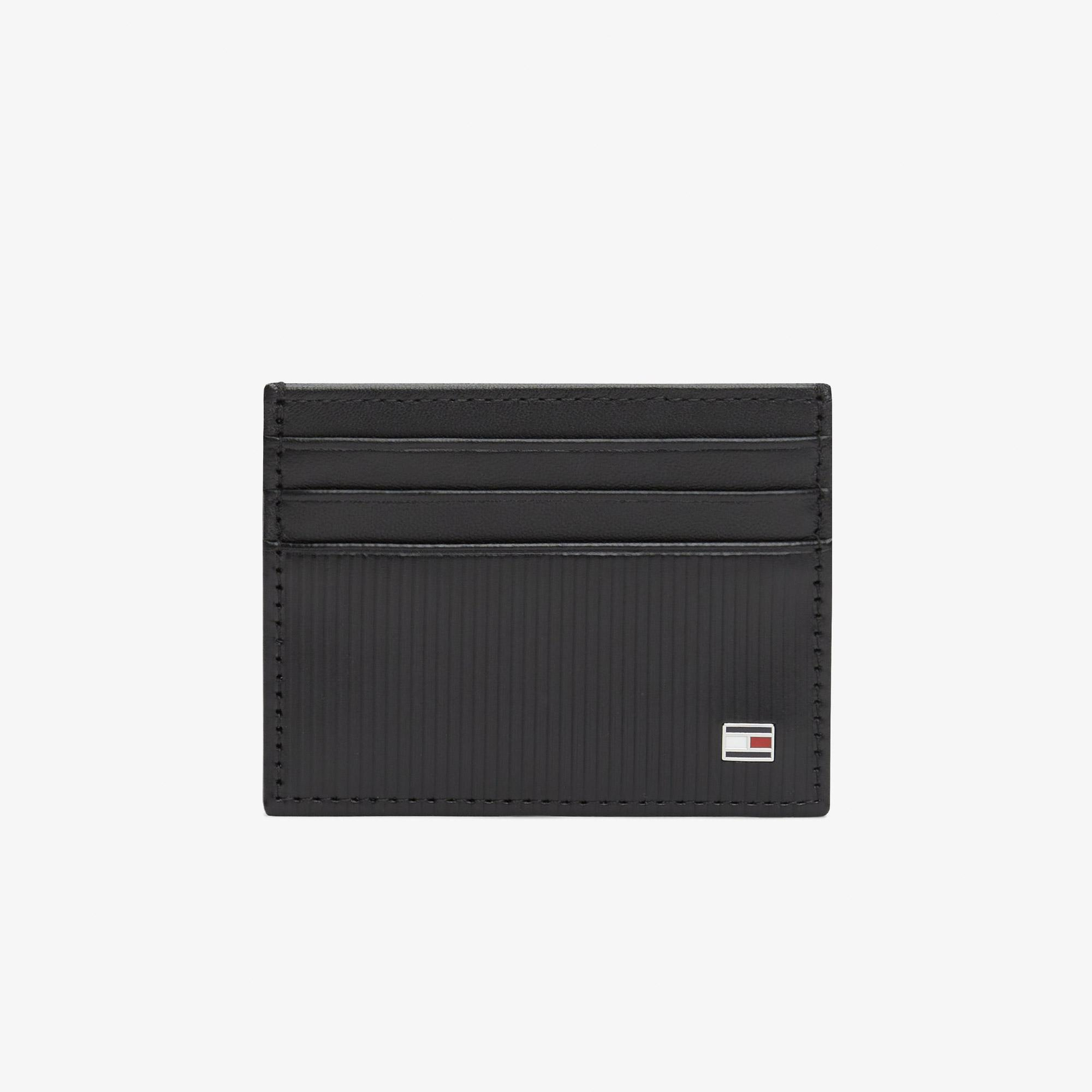 Tommy Hilfiger Flag Erkek Siyah Kartlık