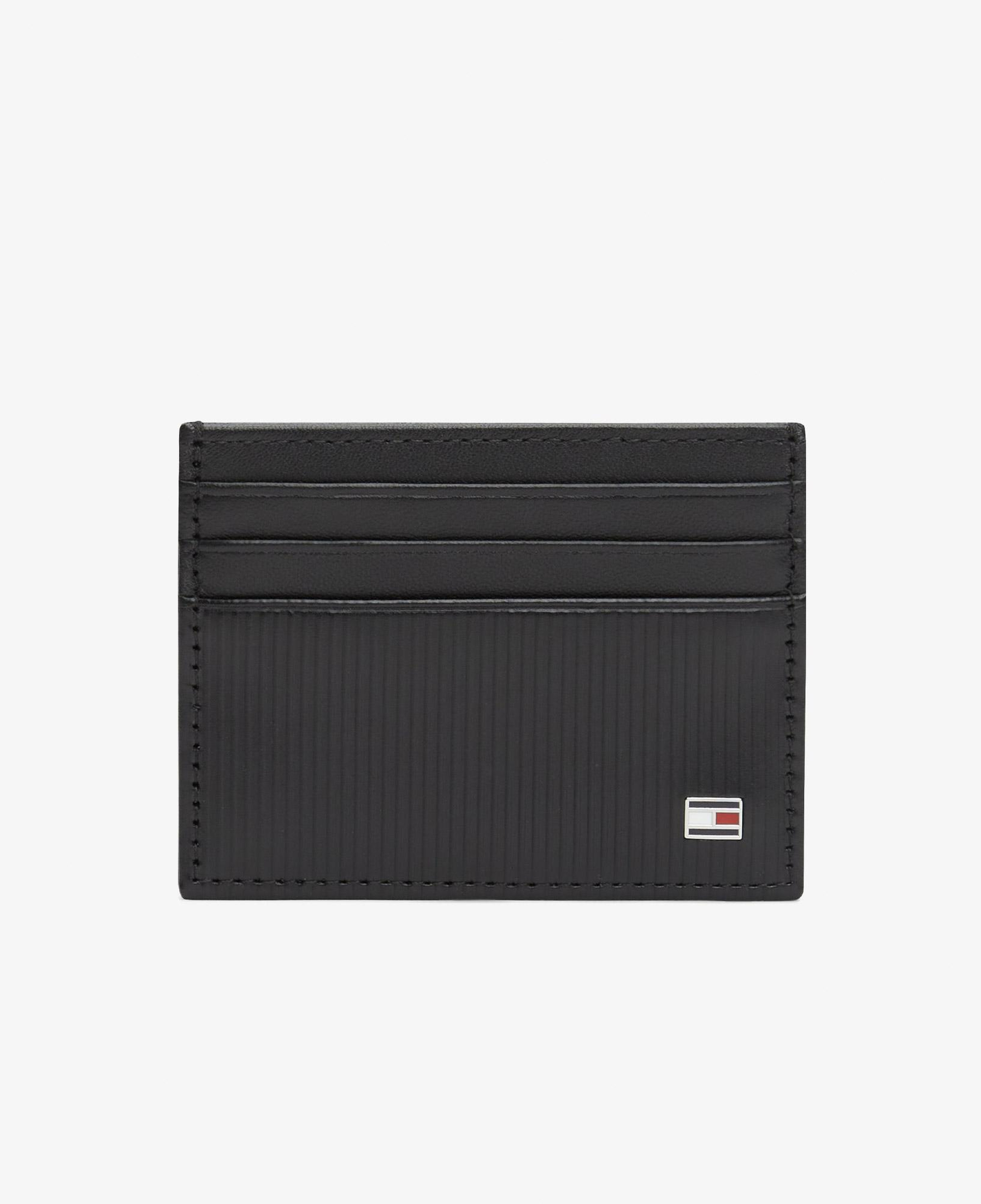 Tommy Hilfiger Flag Erkek Siyah Kartlık