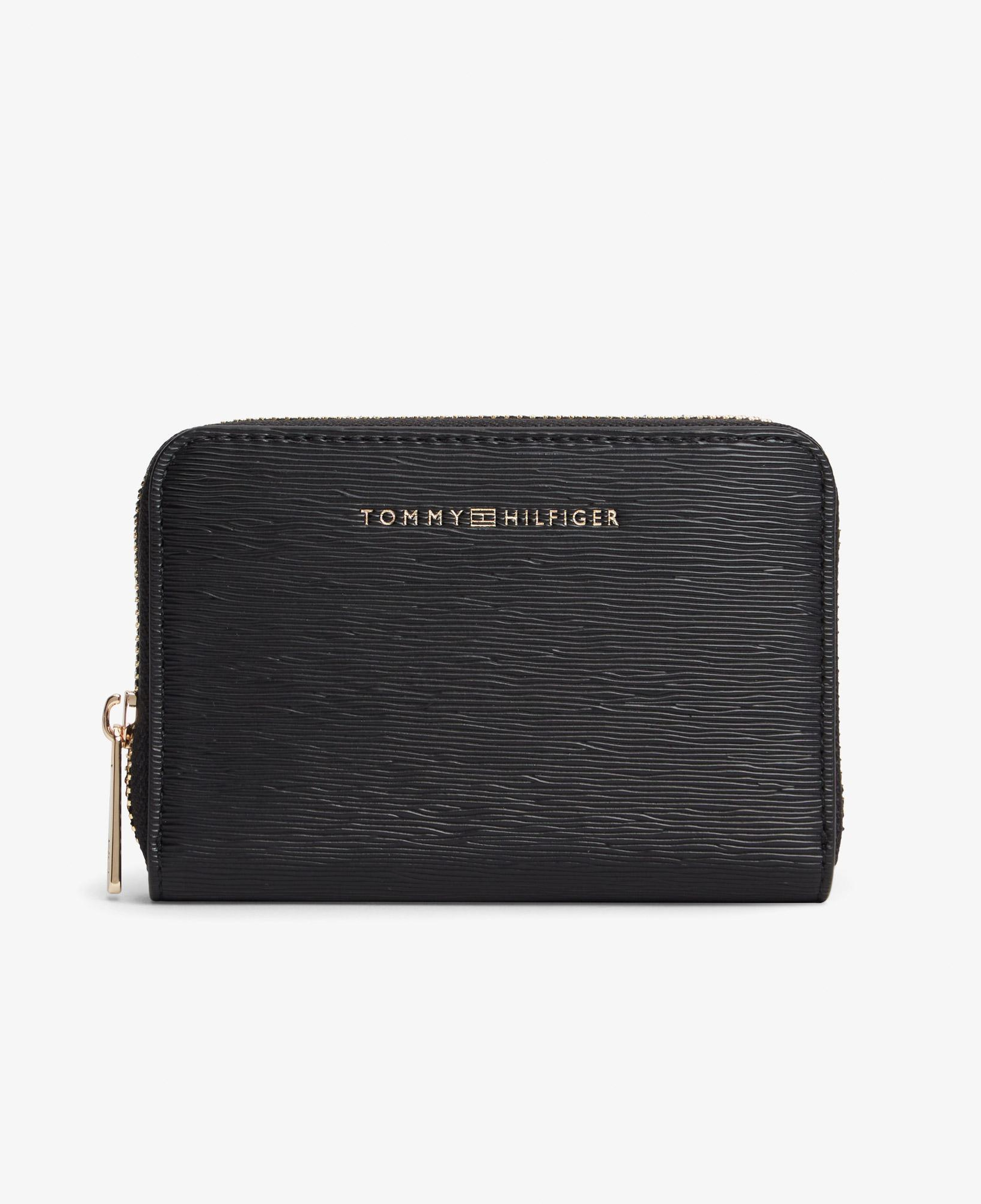 Tommy Hilfiger Modern Kadın Siyah Cüzdan