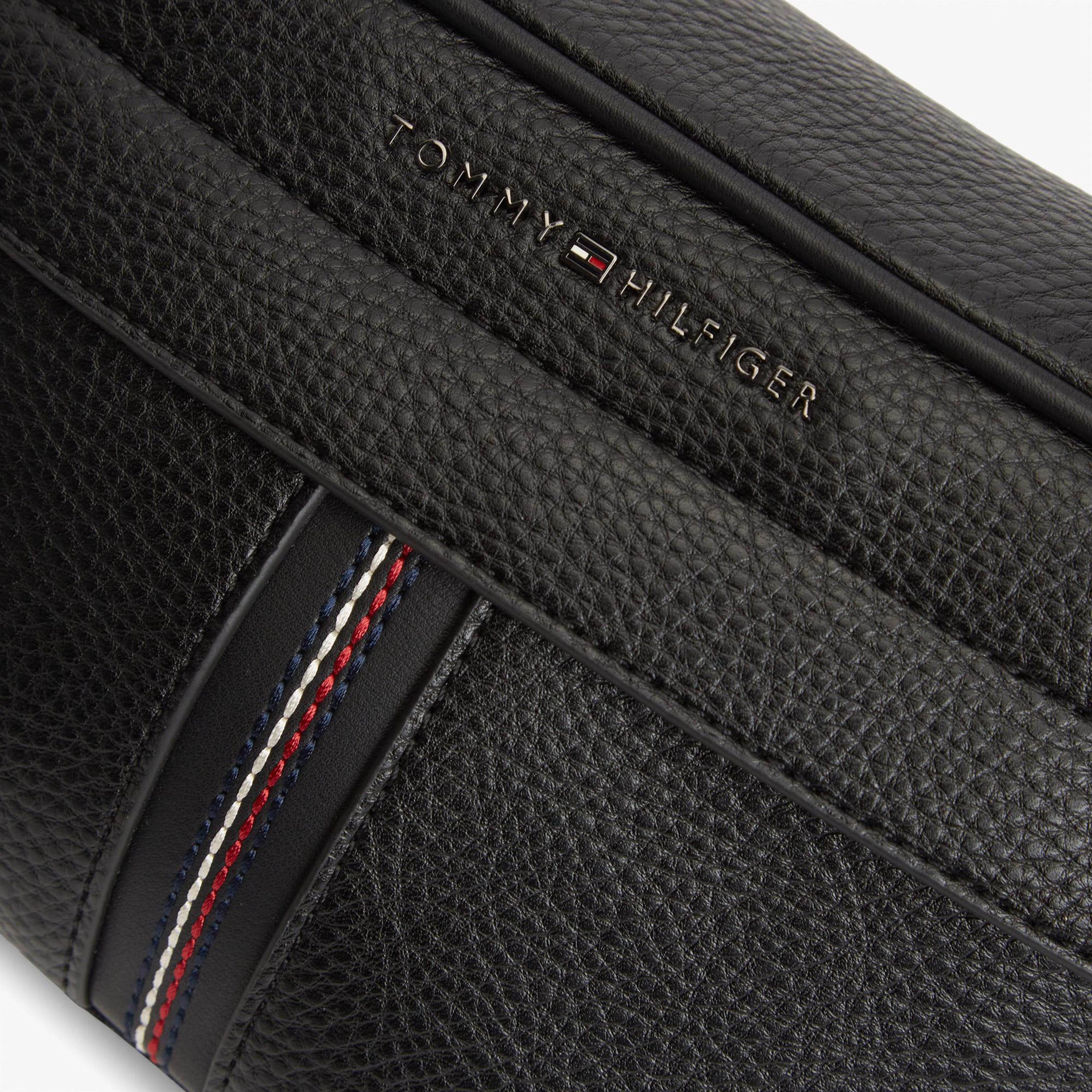 Tommy Hilfiger Central Erkek Siyah Bel Çantası