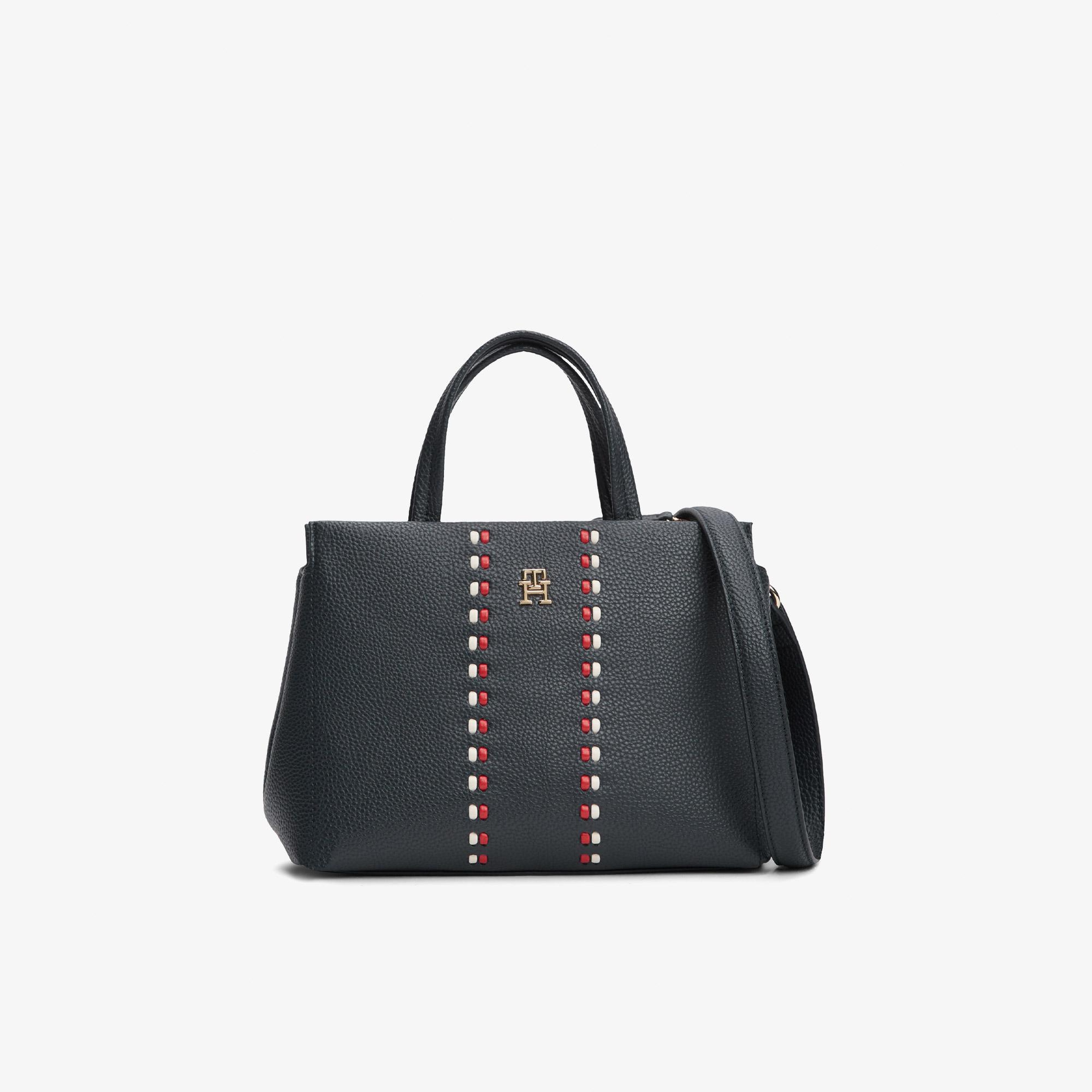 Tommy Hilfiger Timeless Kadın Lacivert El Çantası