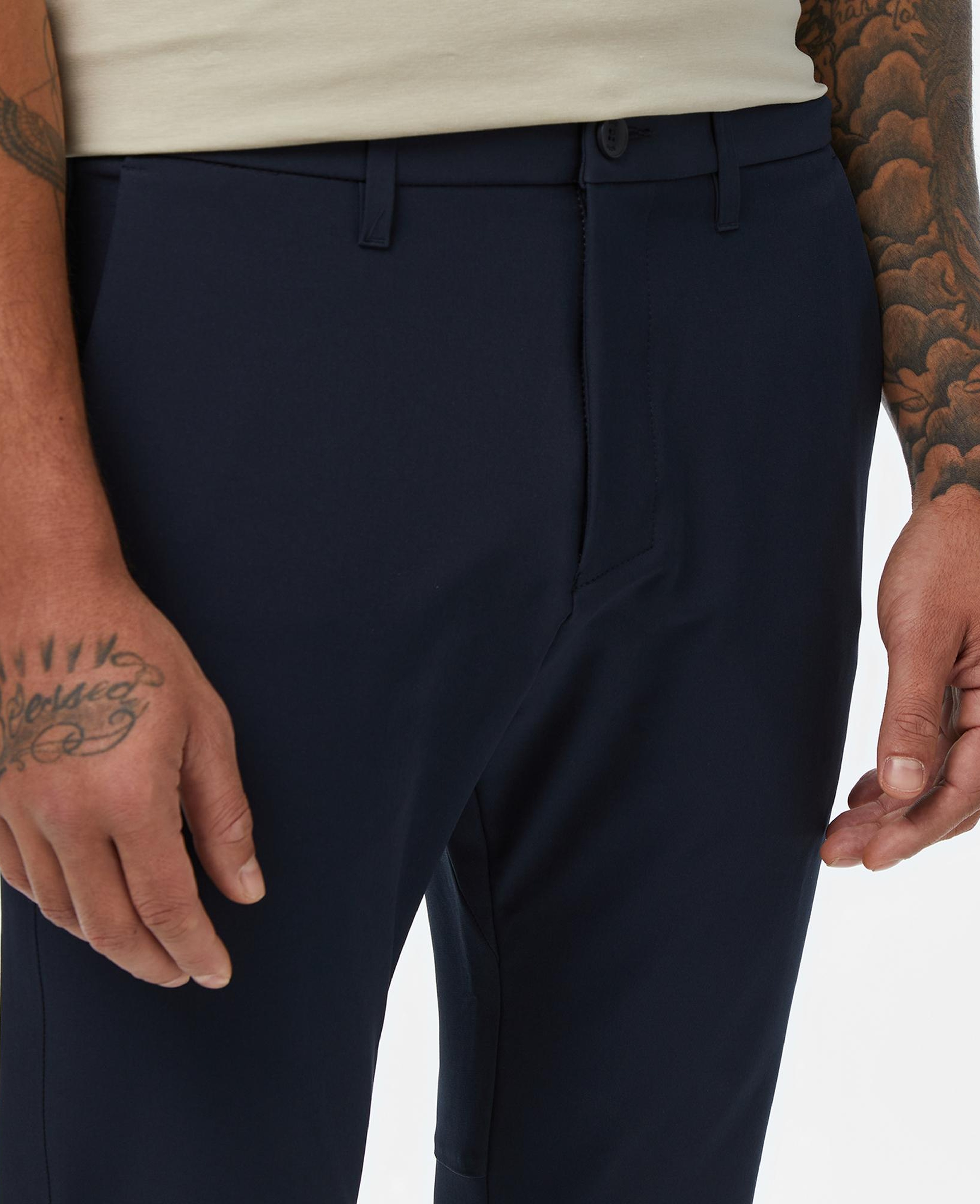Boss Commuter Slim Erkek Lacivert Pantolon