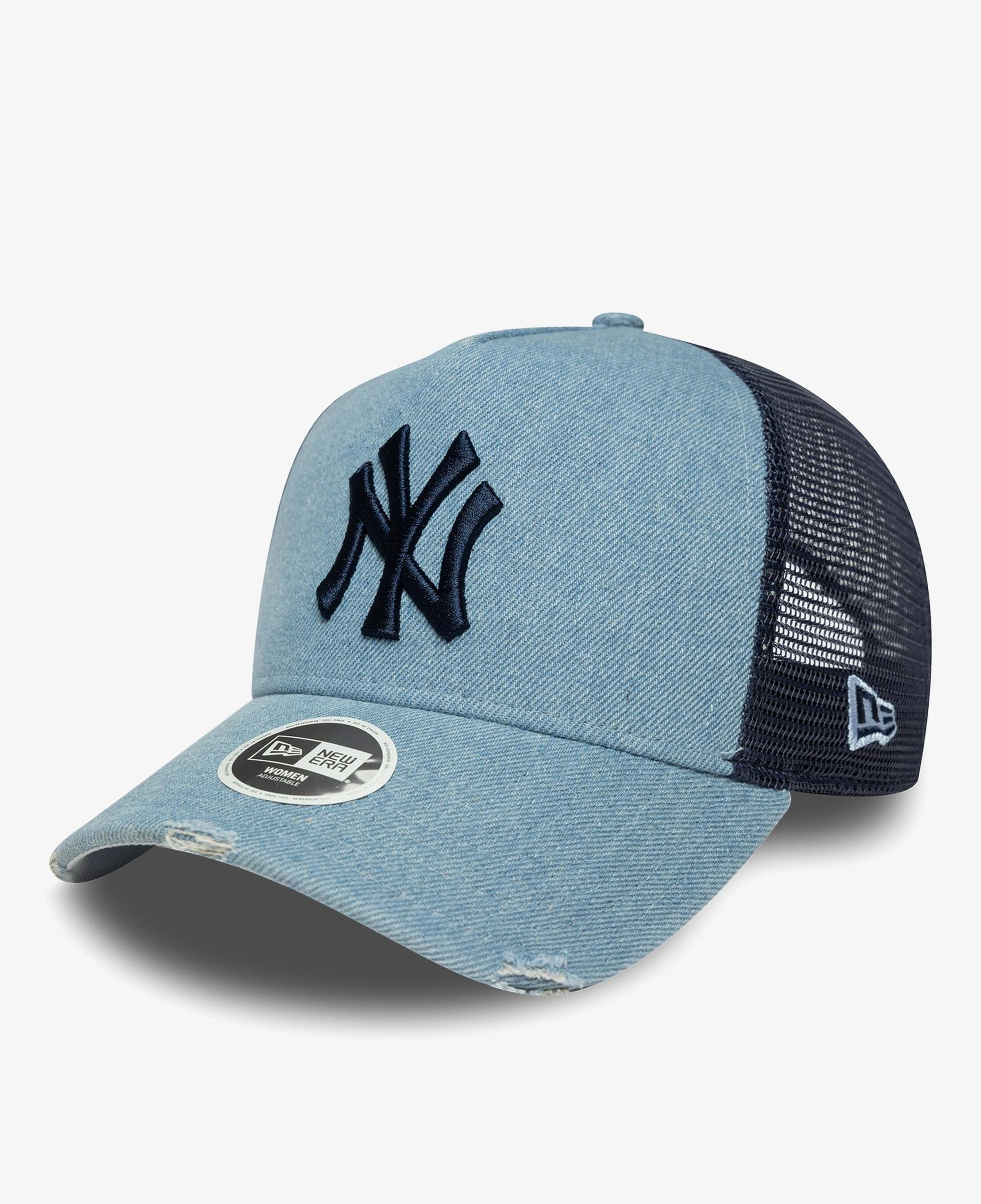 New Era MLB League Essentials New York Yankees Kadın Mavi Şapka