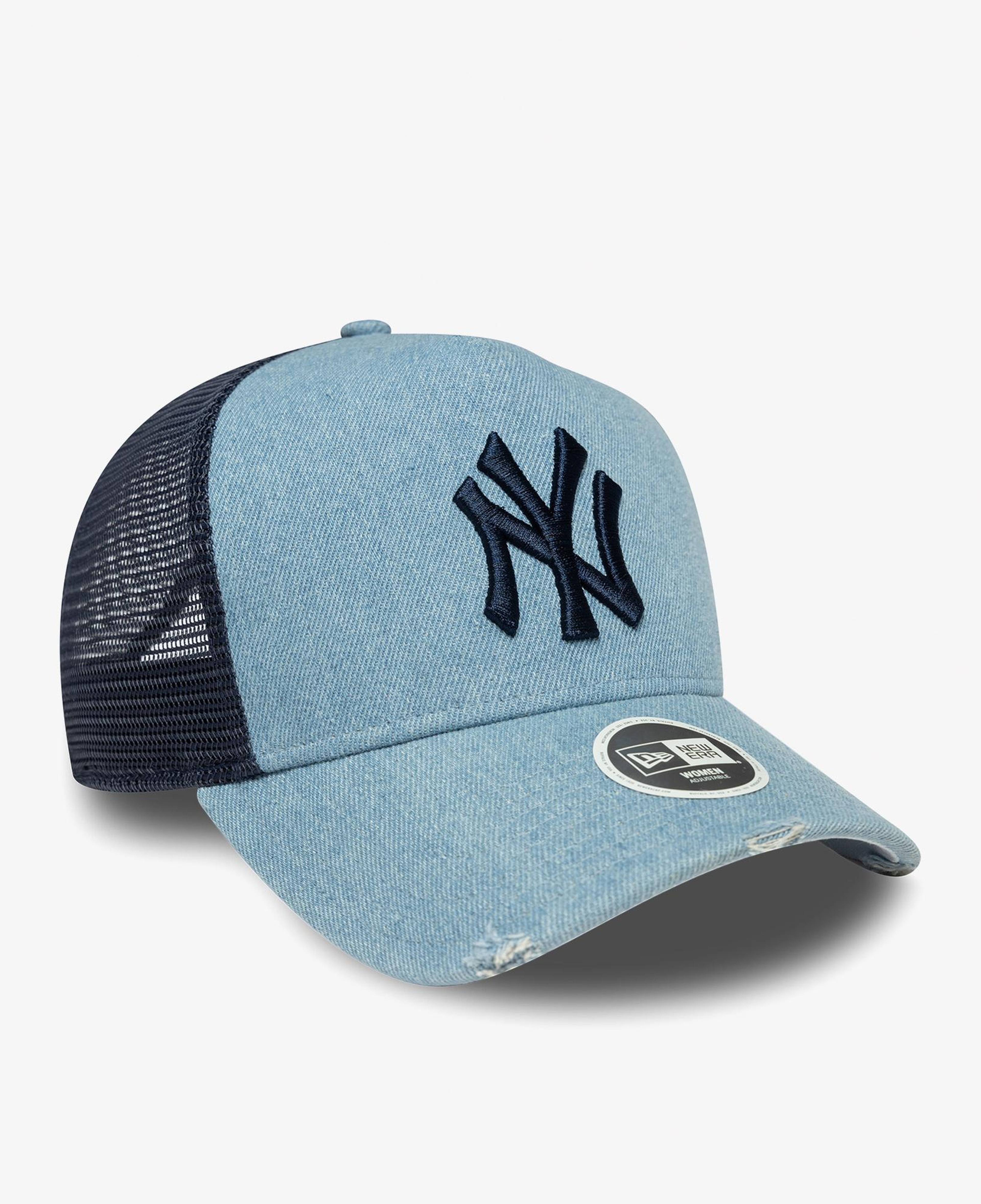 New Era MLB League Essentials New York Yankees Kadın Mavi Şapka
