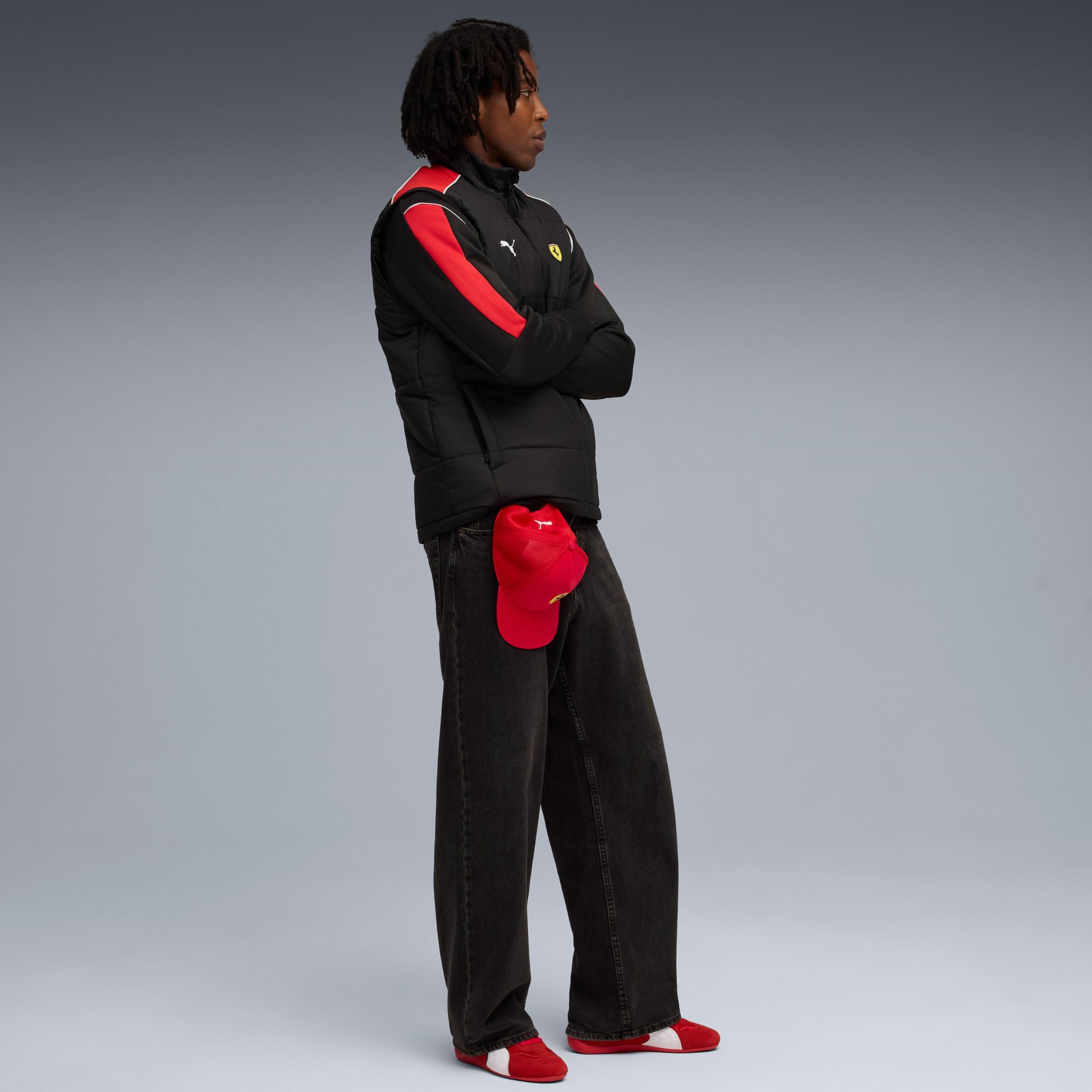 Puma Scuderia Ferrari MT7 Padded Siyah Yelek