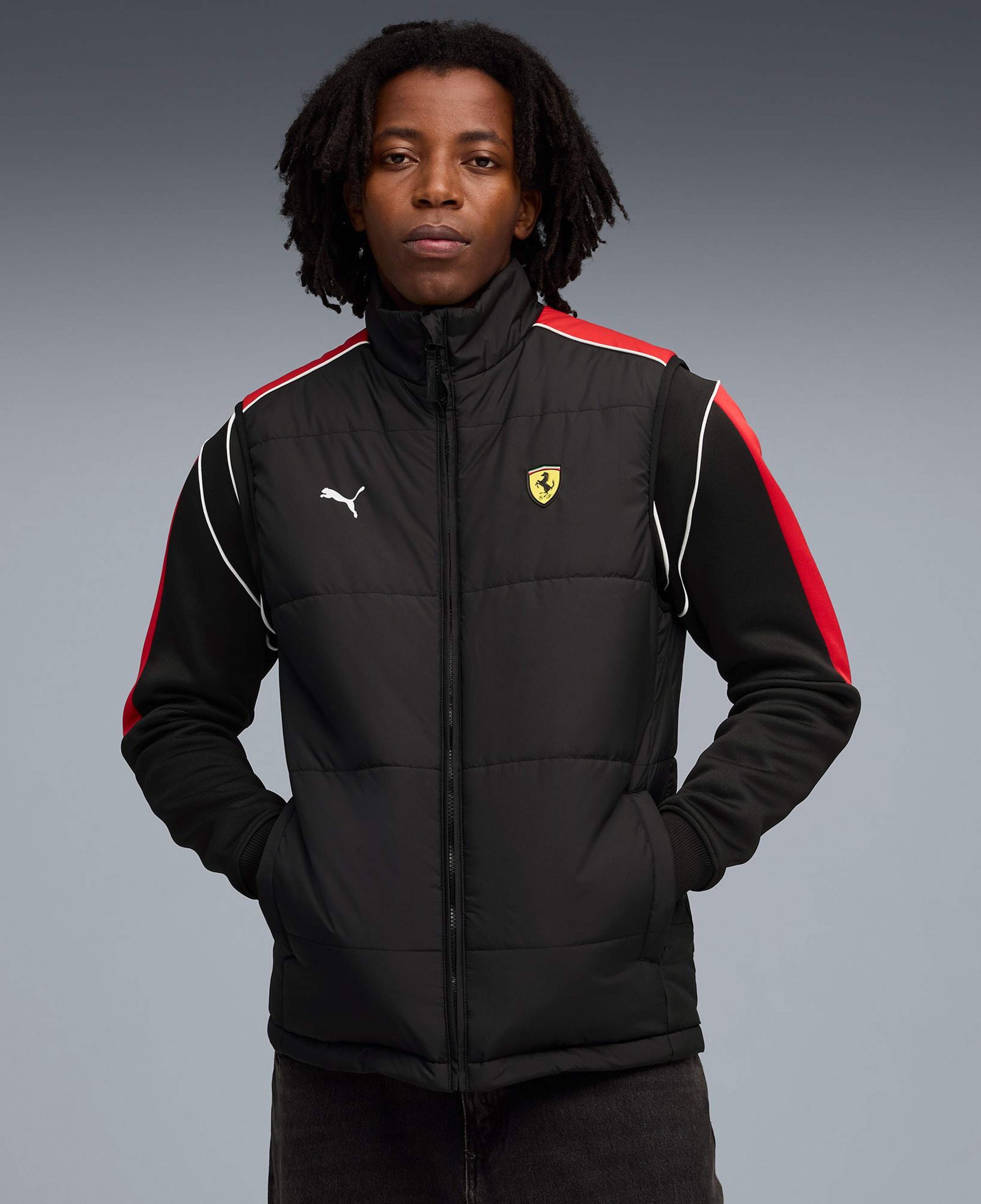 Puma Scuderia Ferrari MT7 Padded Siyah Yelek