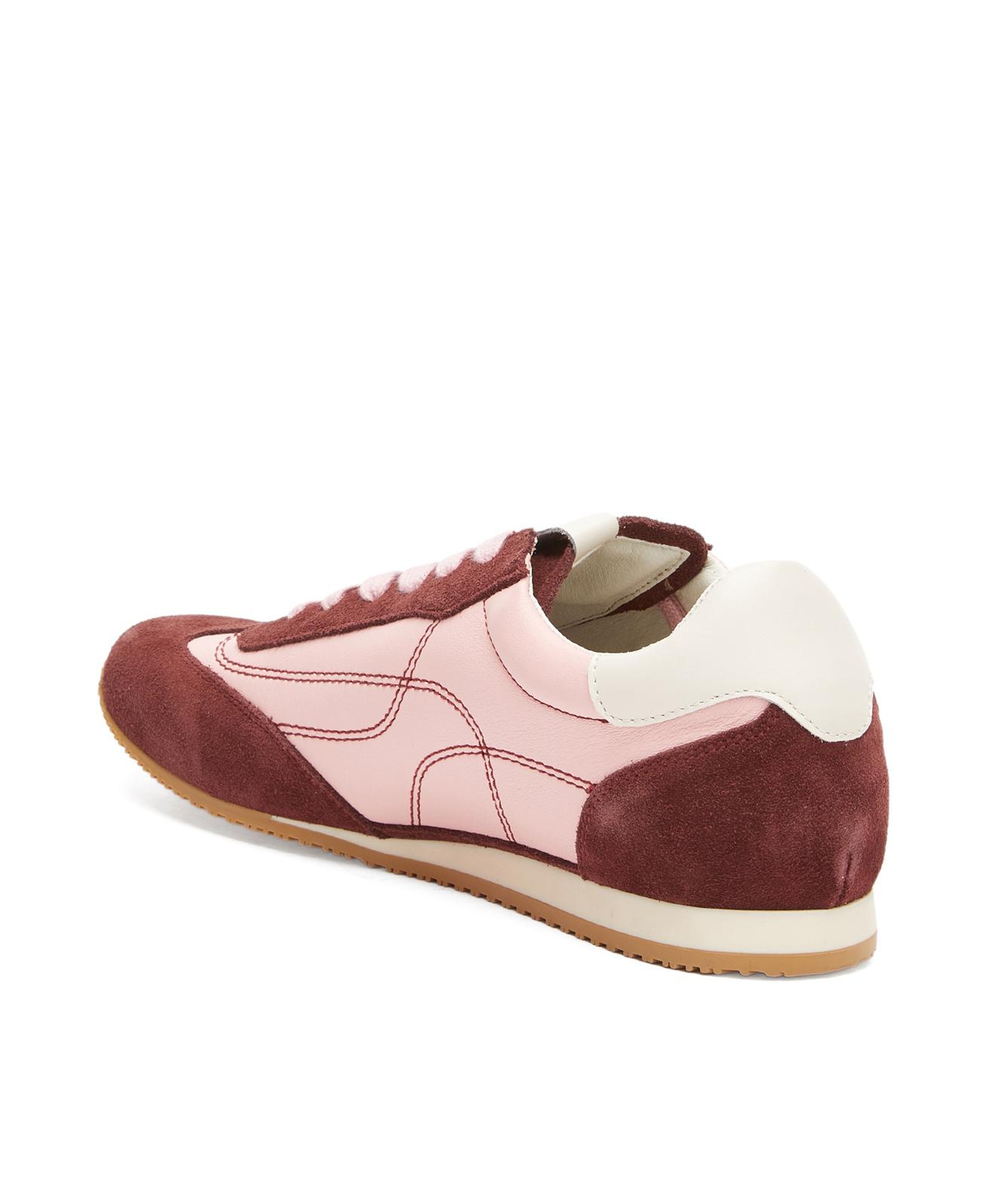 Divarese Kadın Pembe Rahat Süet Sneaker