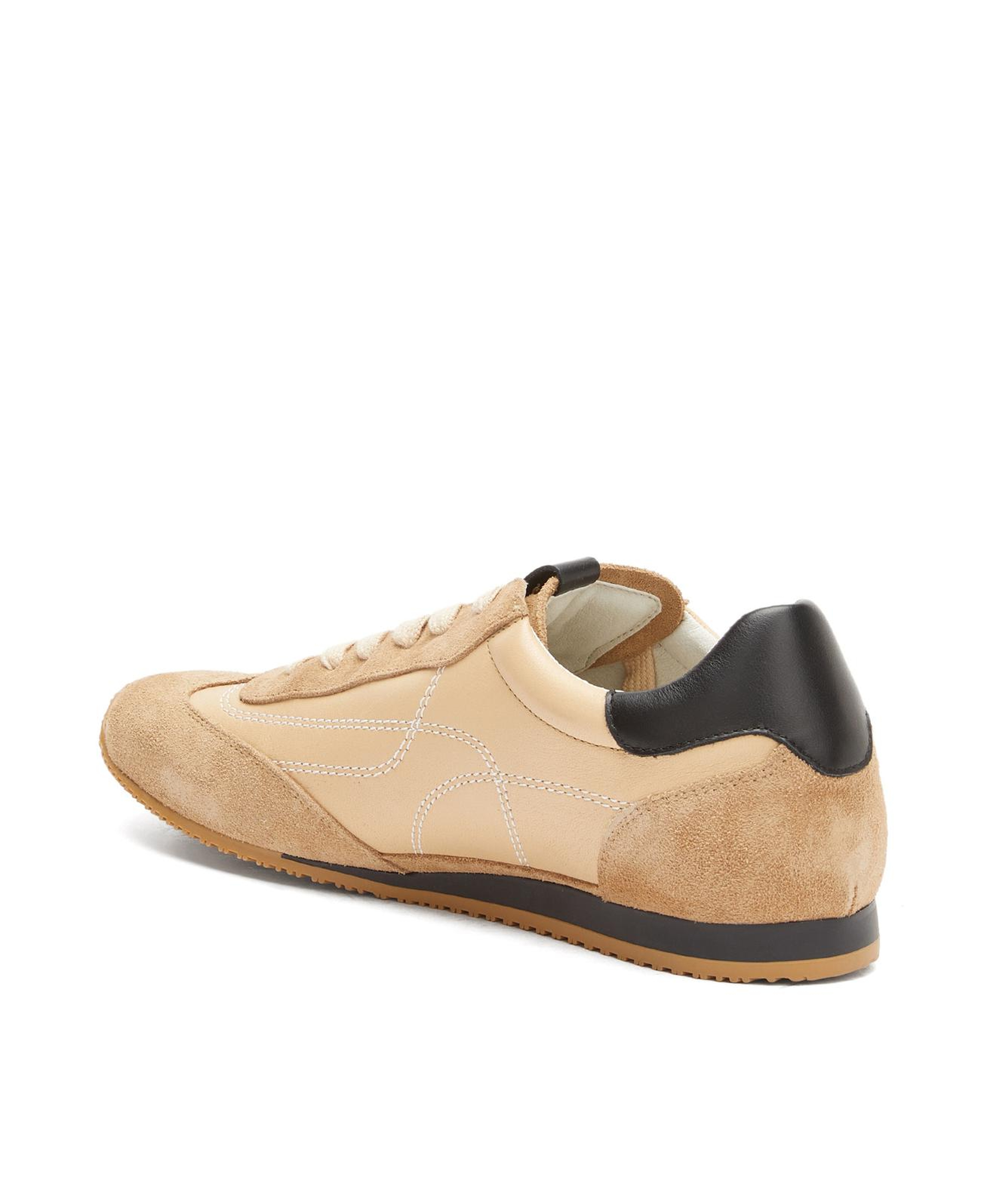 Divarese Kadın Kum Rahat Süet Sneaker