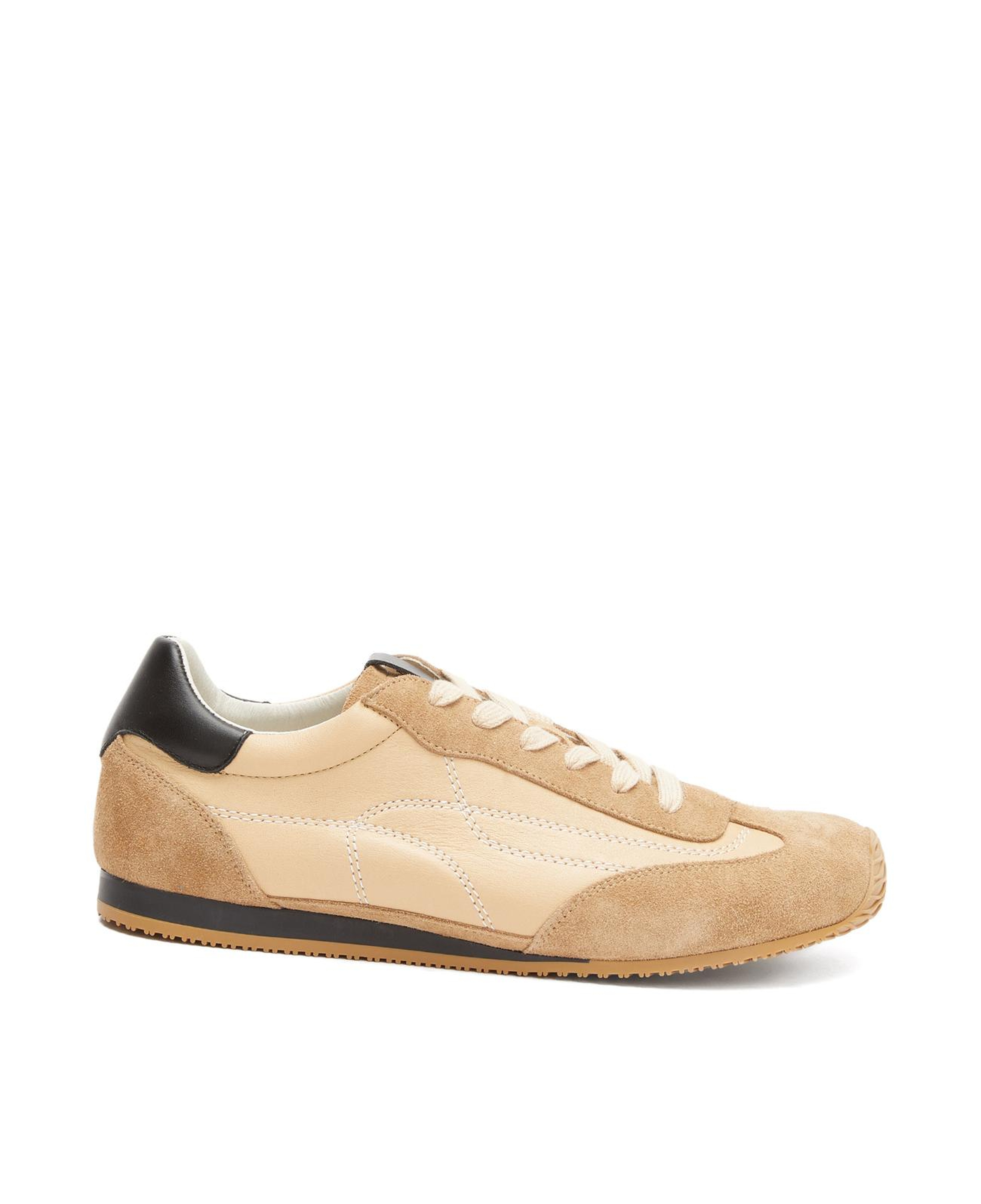 Divarese Kadın Kum Rahat Süet Sneaker
