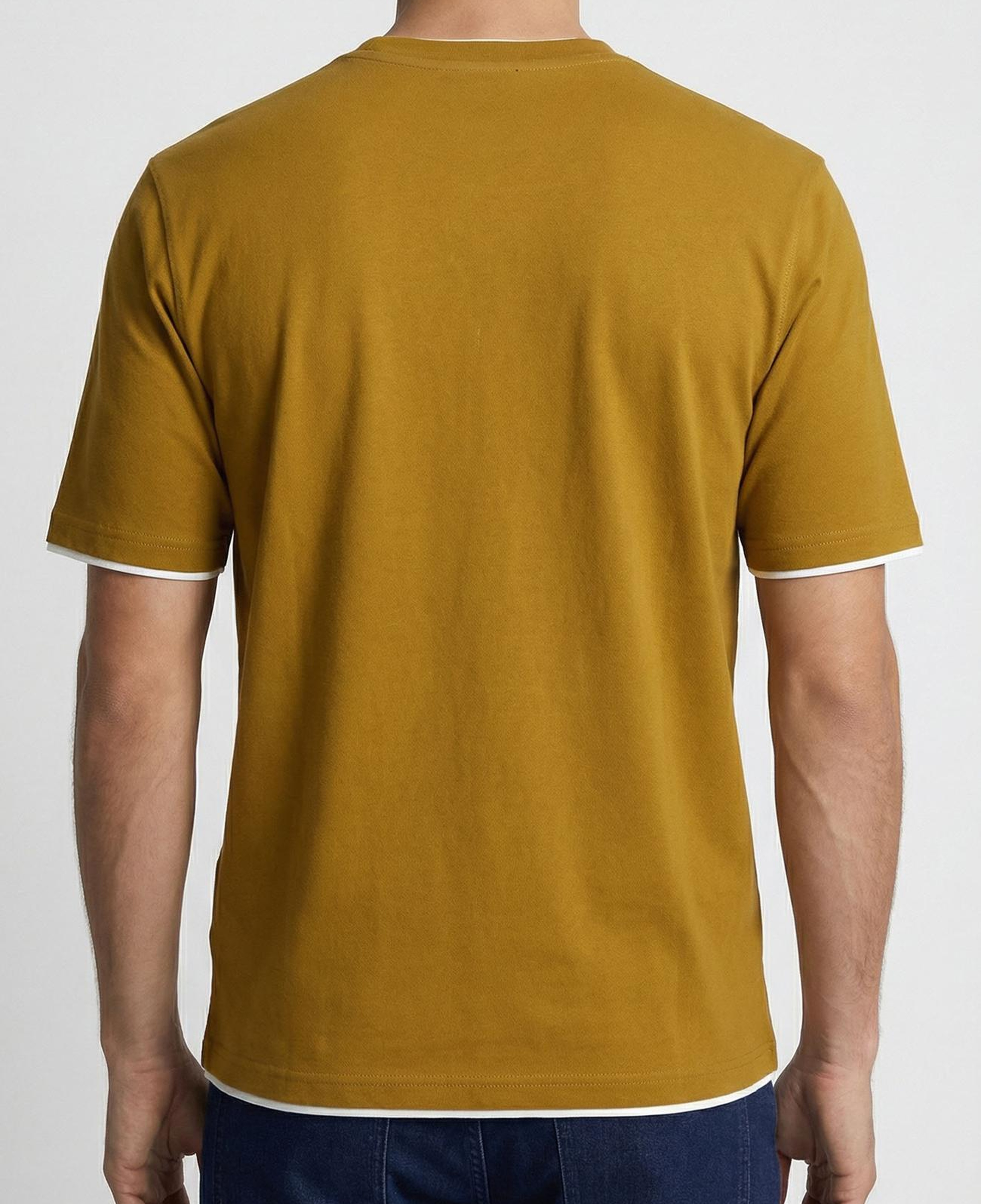 Network Erkek Yağ Yeşili Cepli Pike T-shirt