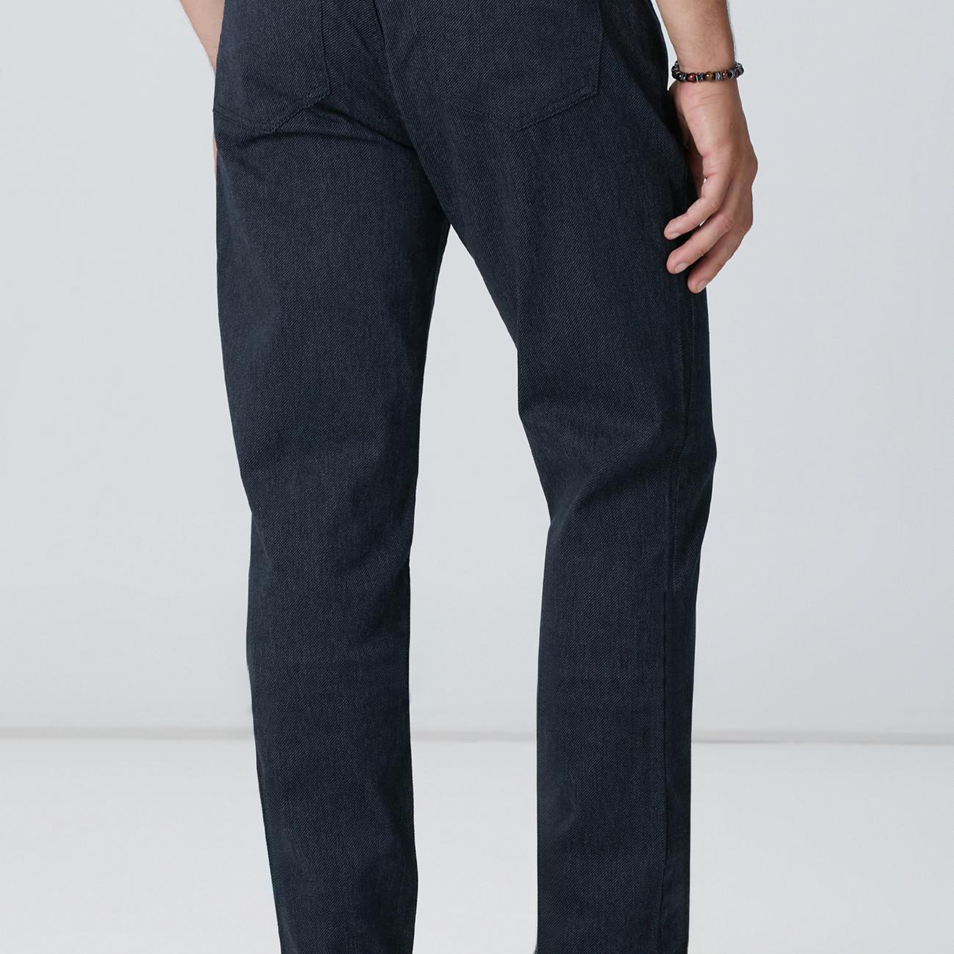 Network Erkek Lacivert Casual Pantolon