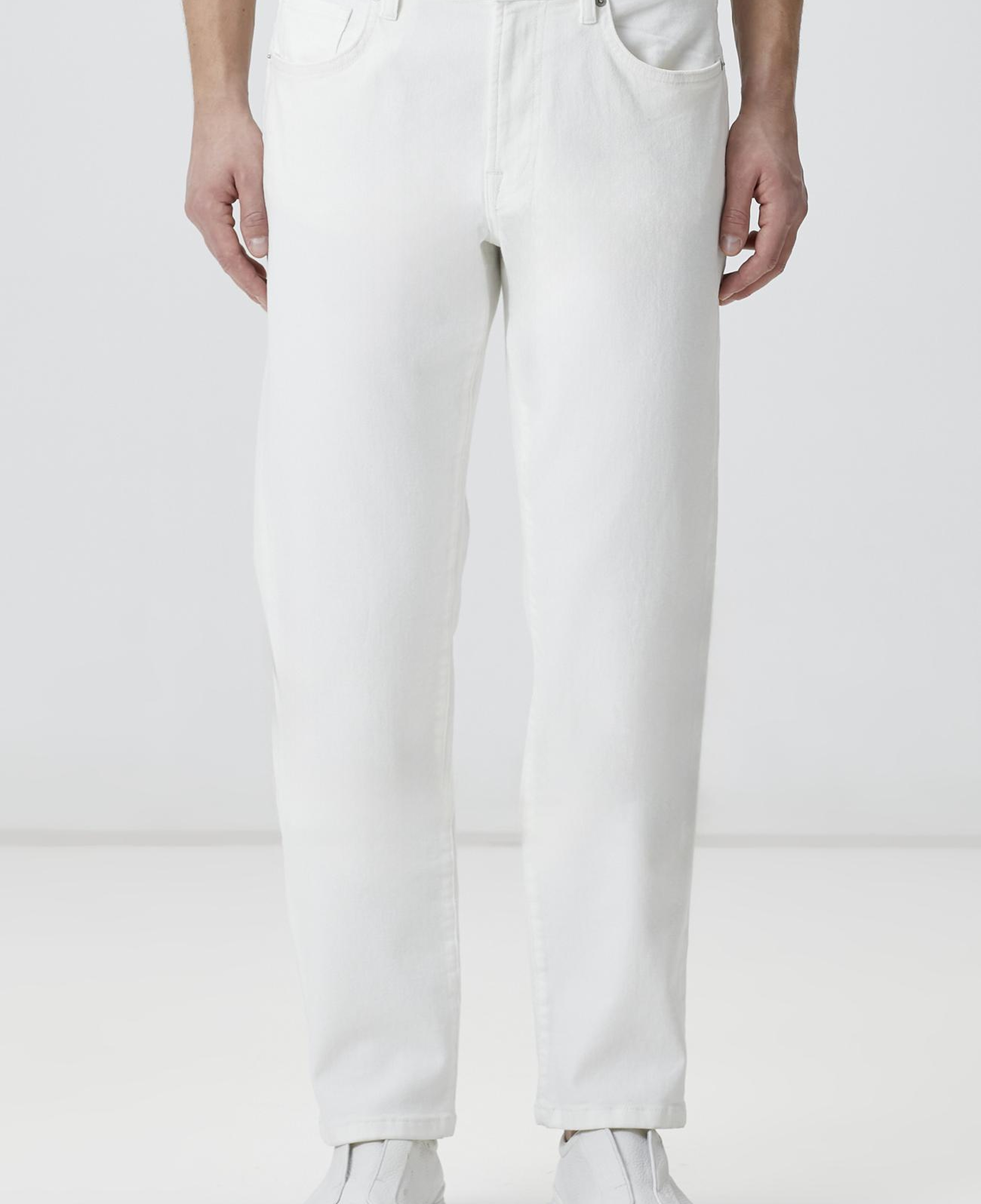 Network Erkek Kırık Beyaz Denim Pantolon