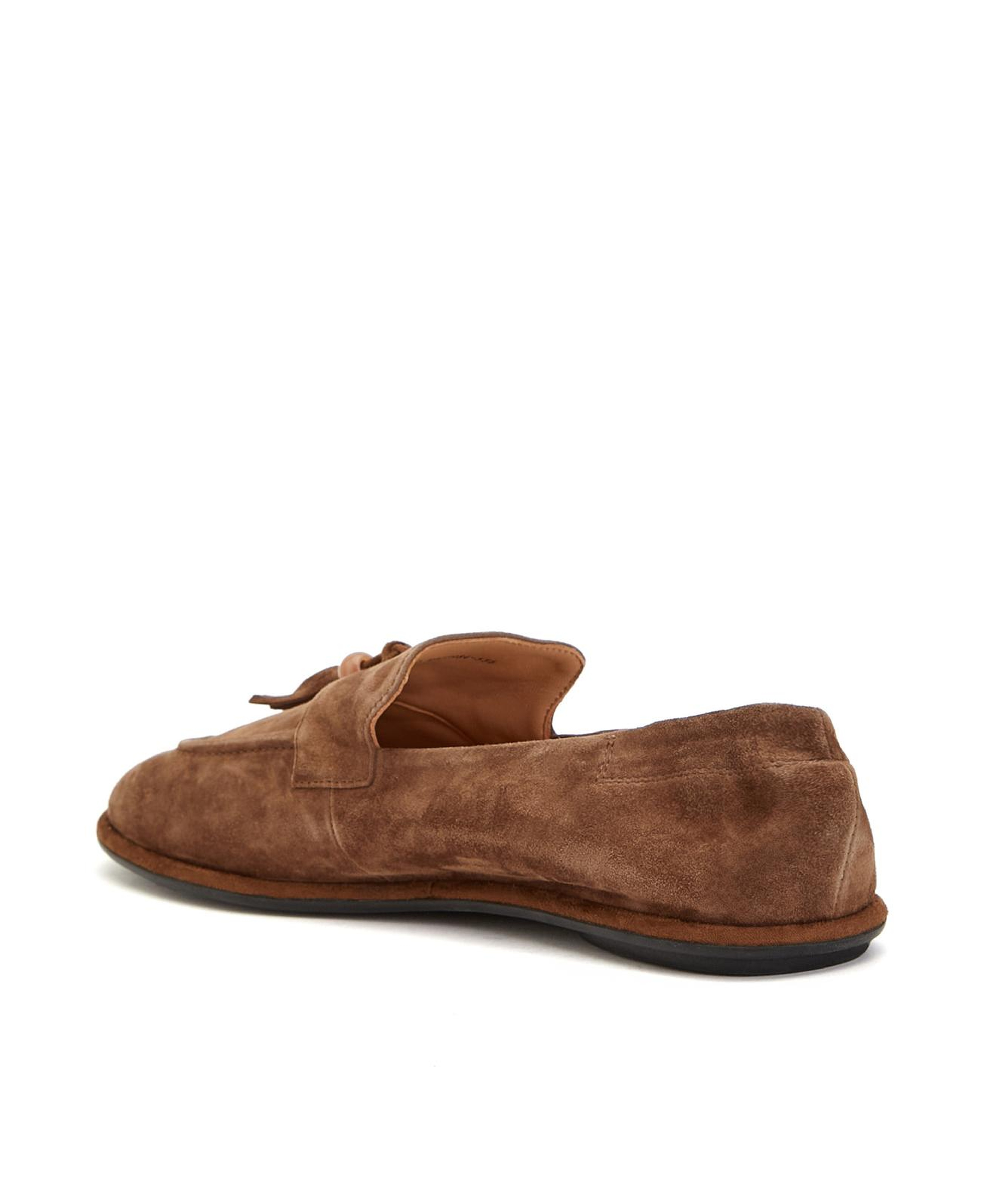 Divarese Kadın Tütün Süet Loafer