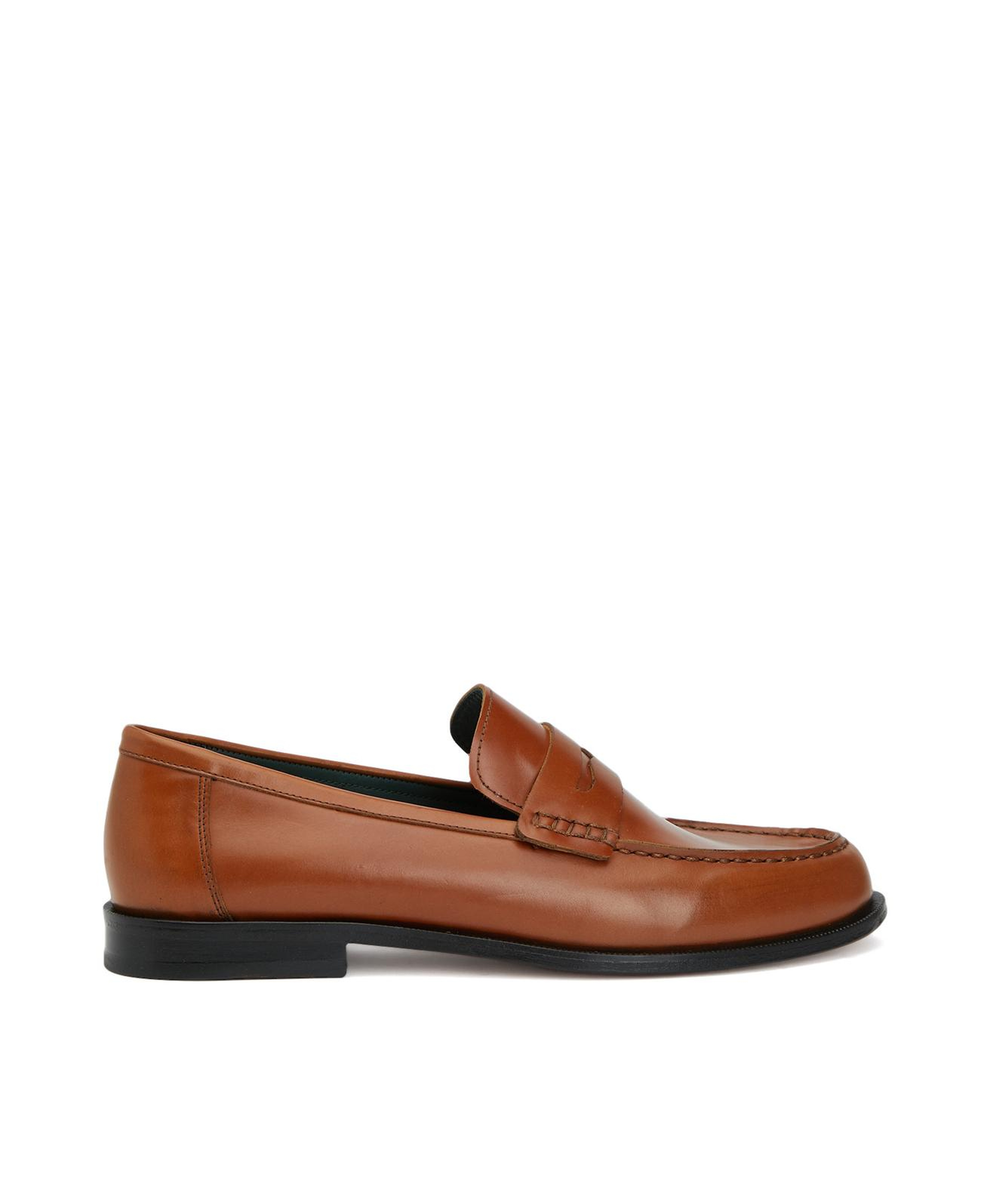 George Hogg Kadın Taba Deri Loafer
