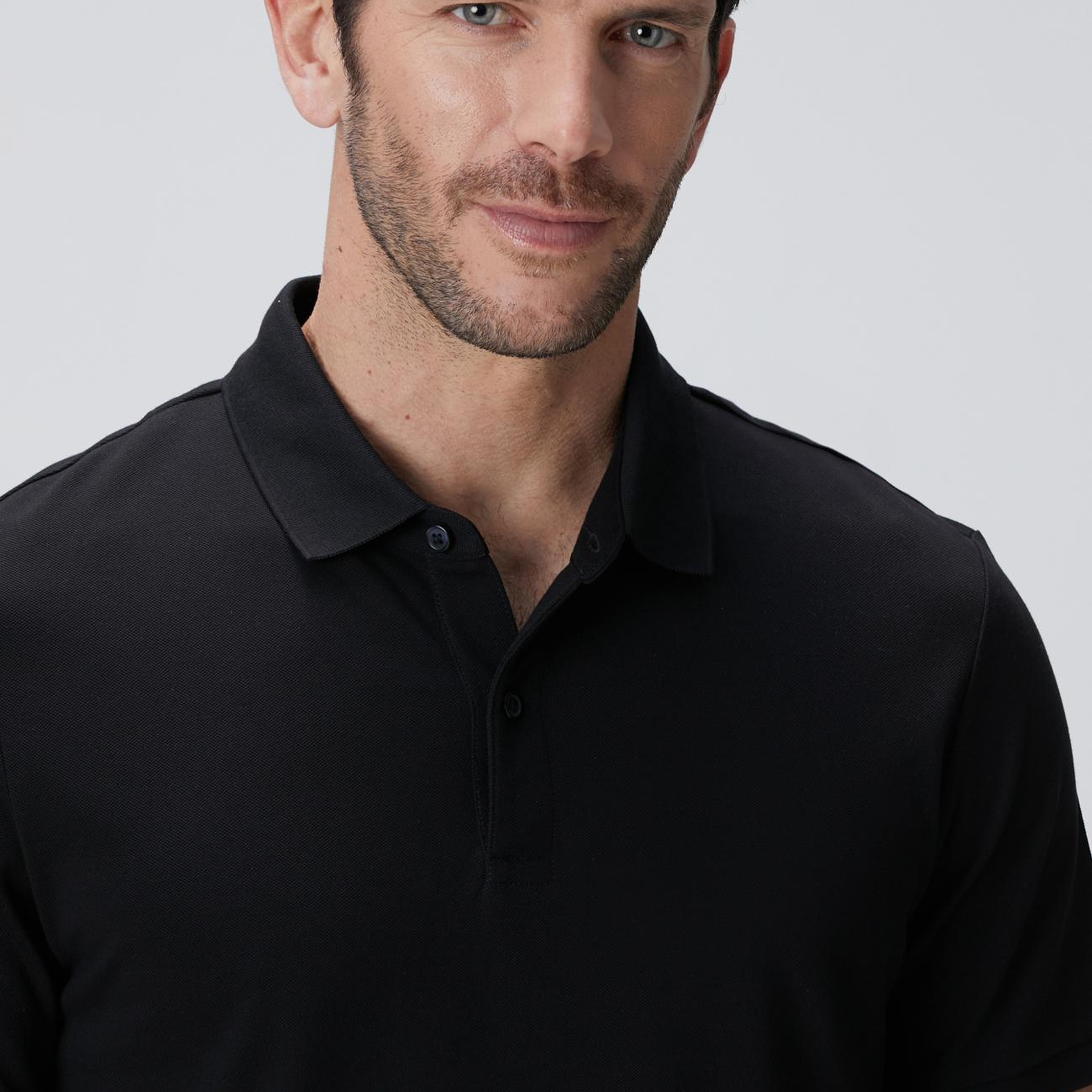Network Erkek N-Tech Siyah Polo Yaka T-Shirt