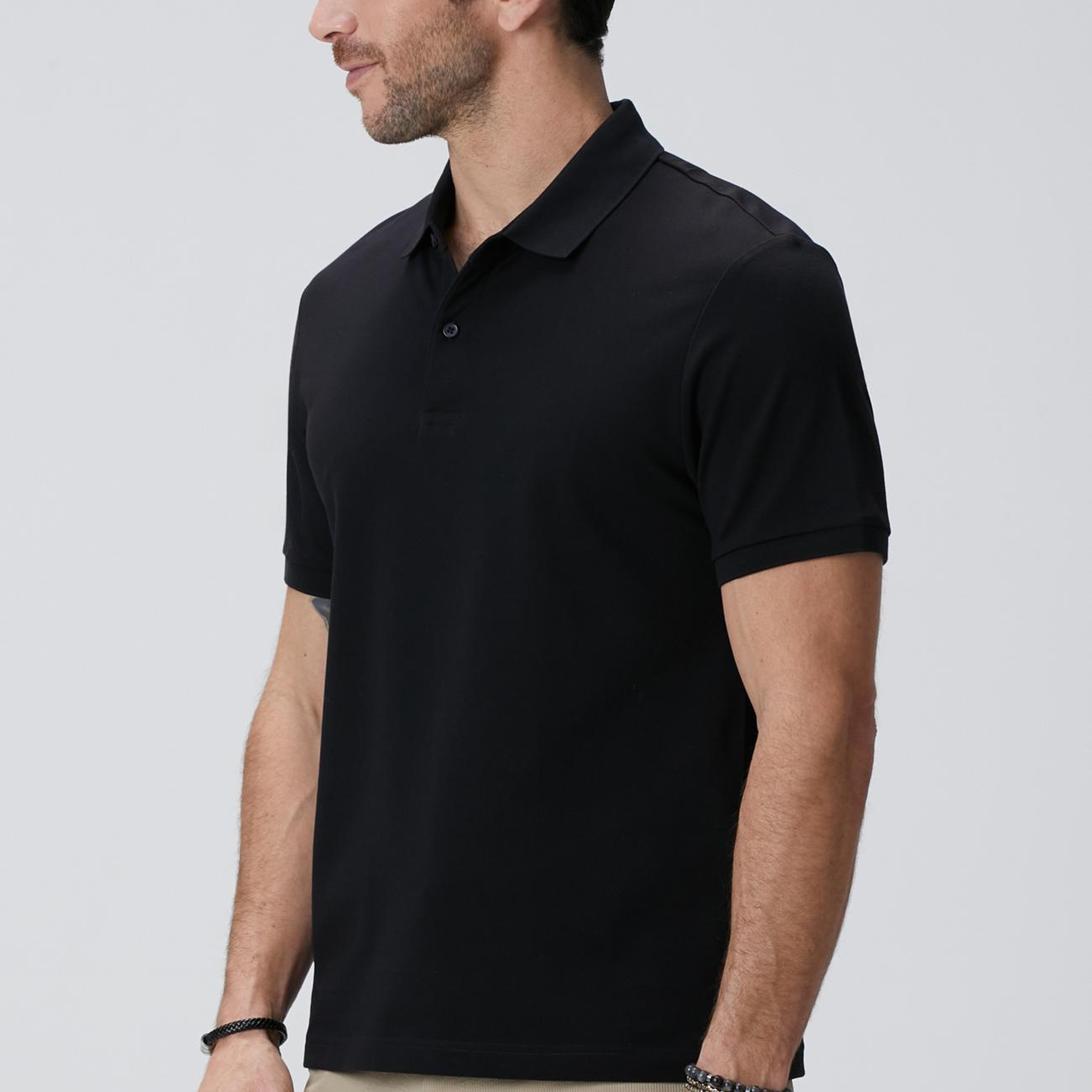 Network Erkek N-Tech Siyah Polo Yaka T-Shirt