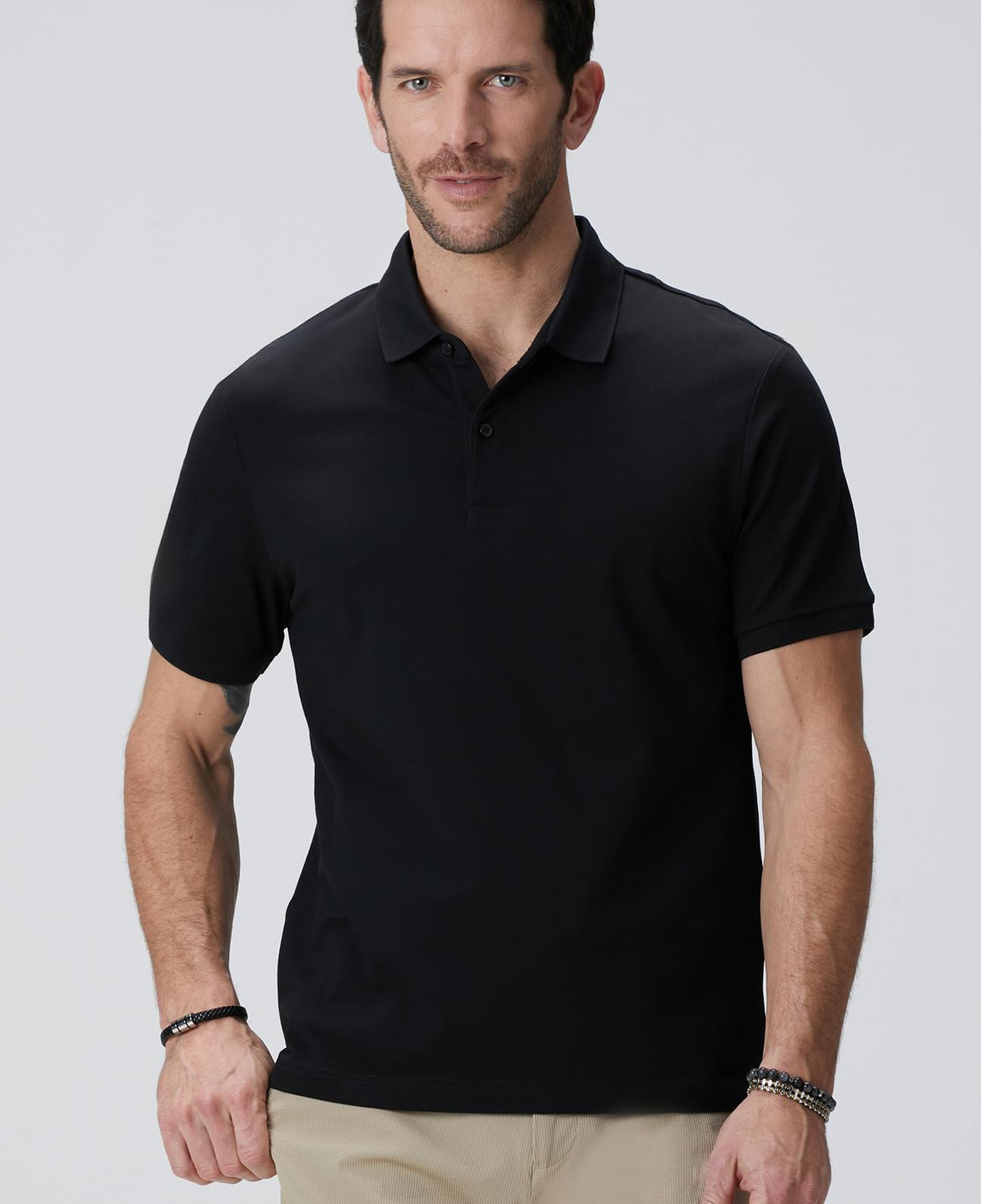 Network Erkek N-Tech Siyah Polo Yaka T-Shirt