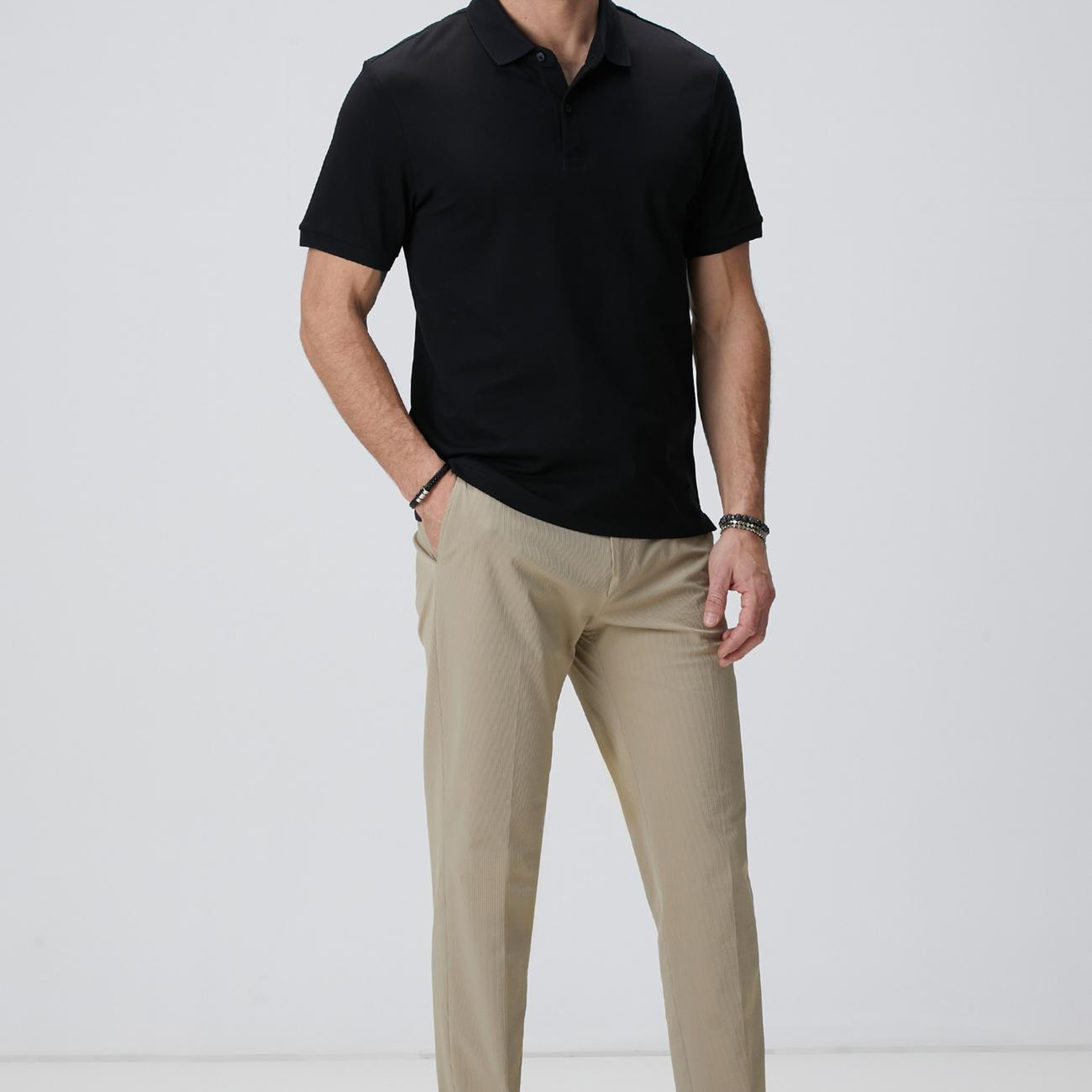 Network Erkek N-Tech Siyah Polo Yaka T-Shirt