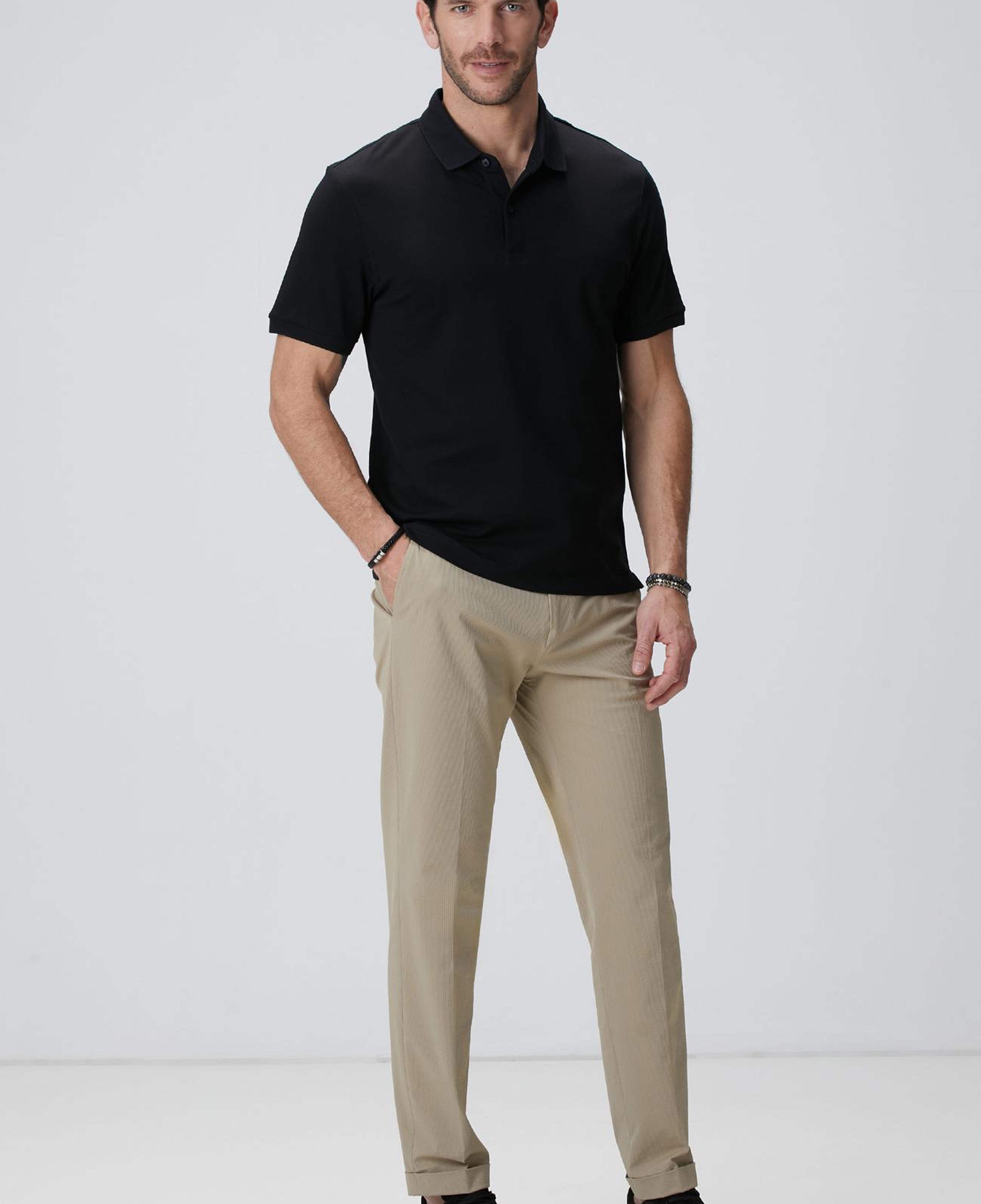 Network Erkek N-Tech Siyah Polo Yaka T-Shirt