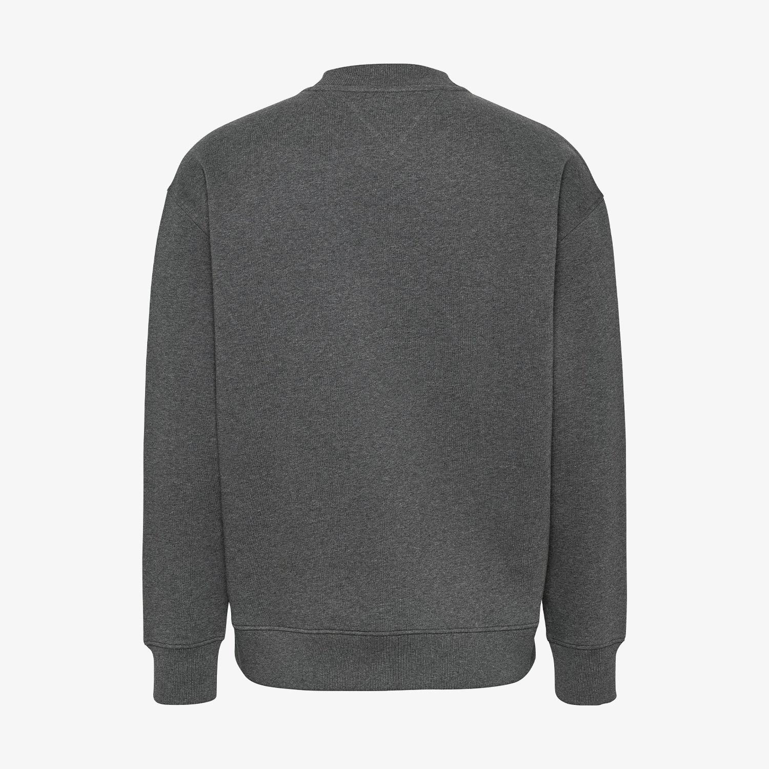 Tommy Jeans Erkek Gri Sweatshirt