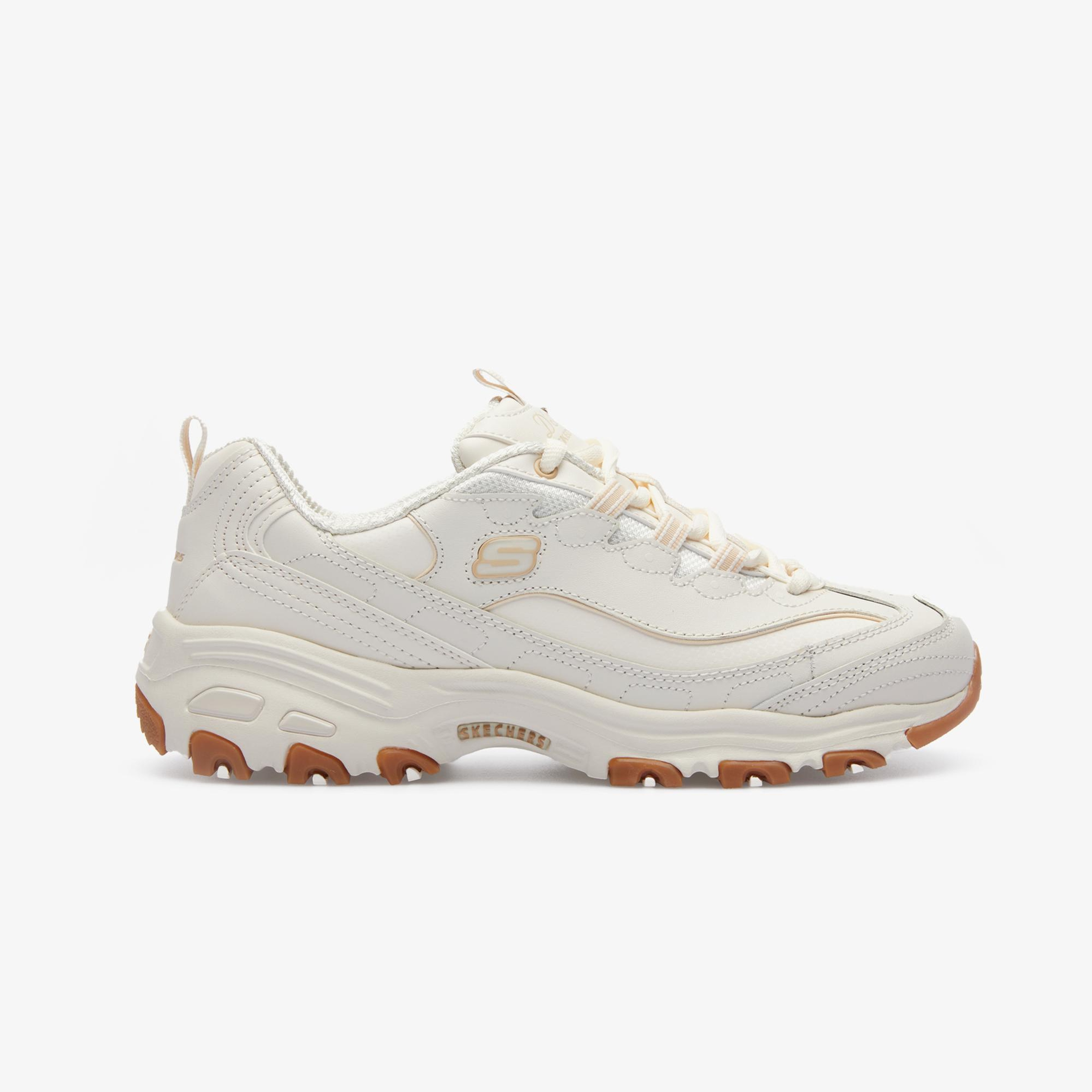 Skechers D'Lites Good Neutral Kadın Beyaz Spor Ayakkabı