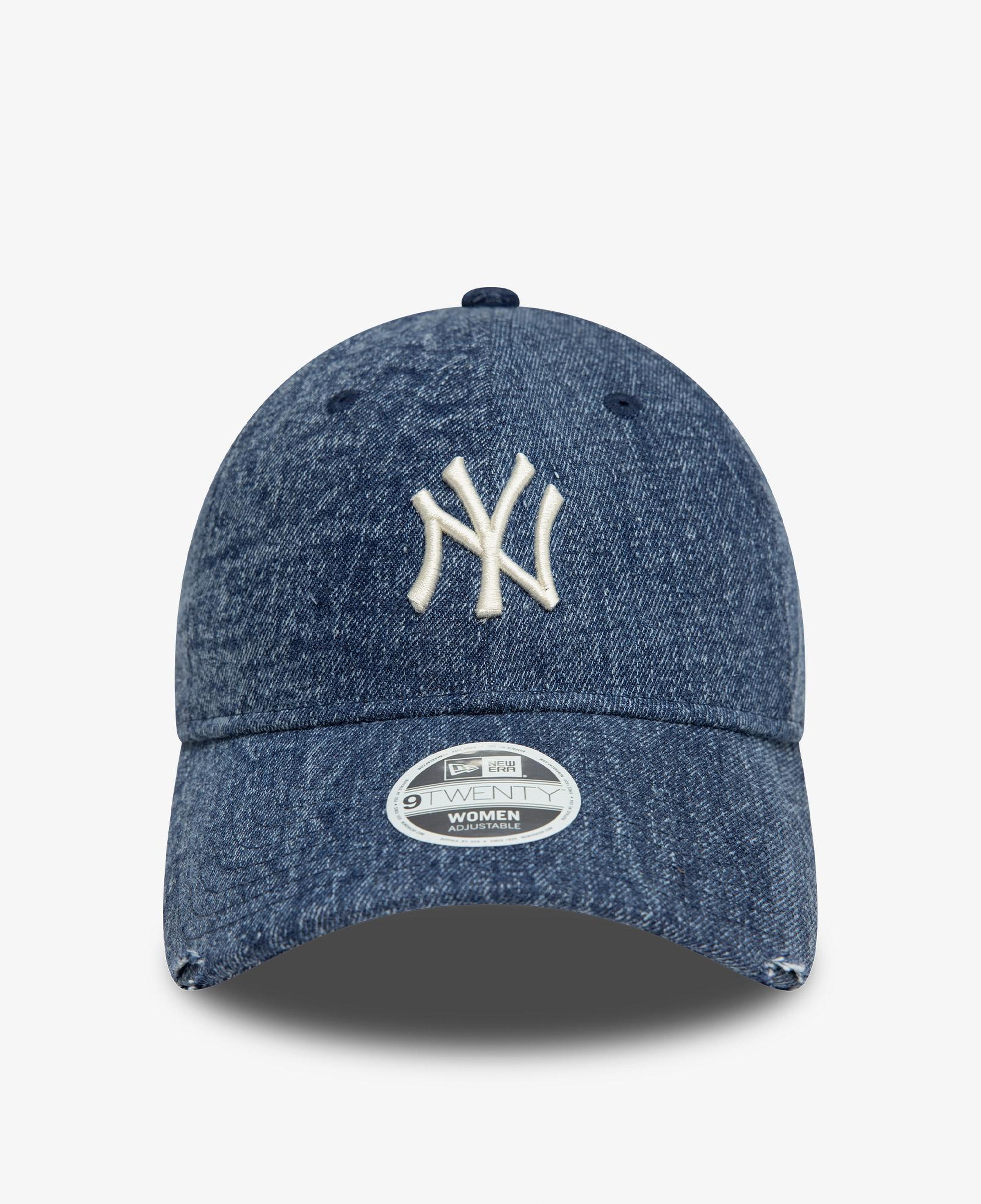 New Era Acid Denim New York Yankees Kadın Mavi Şapka