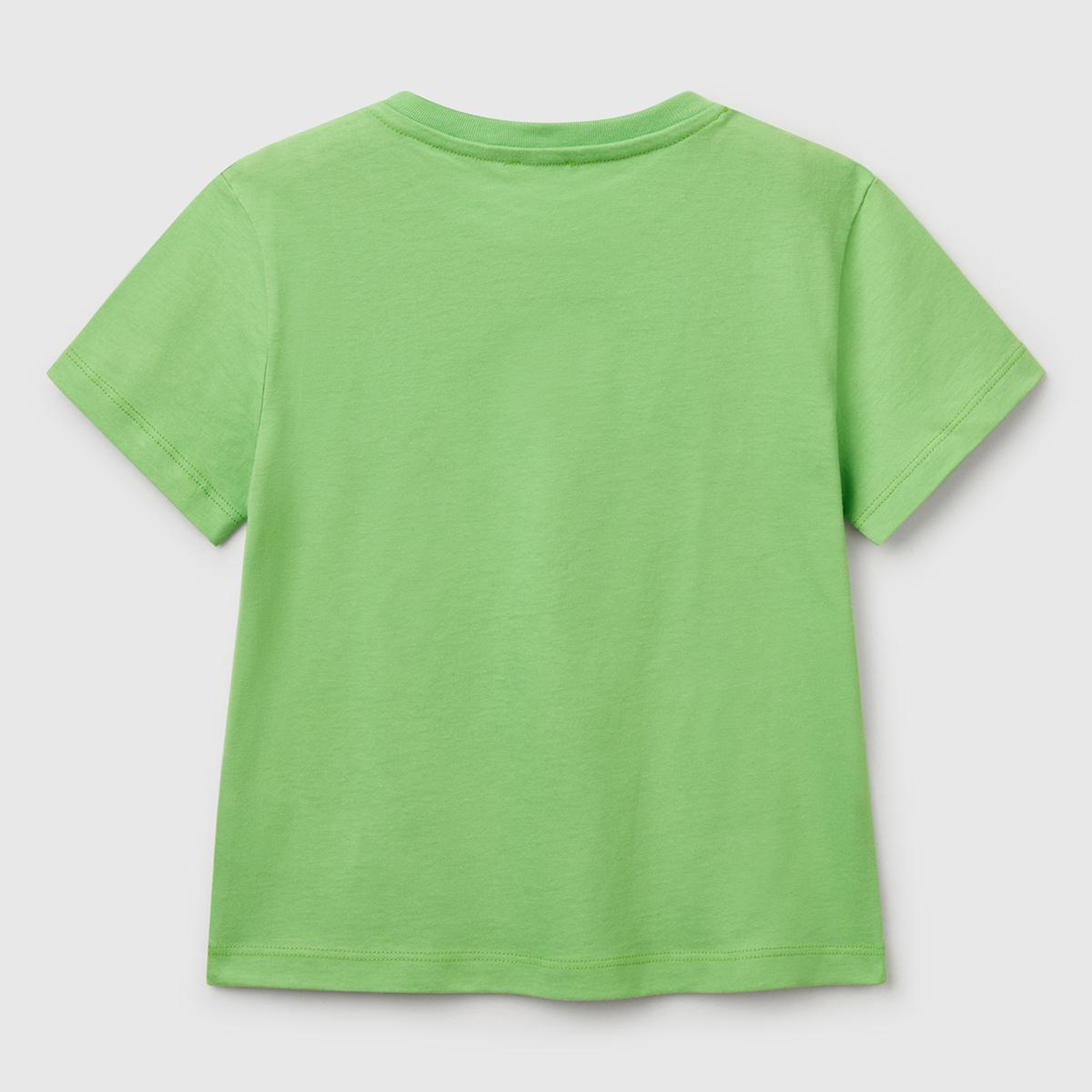 Erkek Çocuk Fıstık Yeşili Grafik Baskılı T-Shirt
