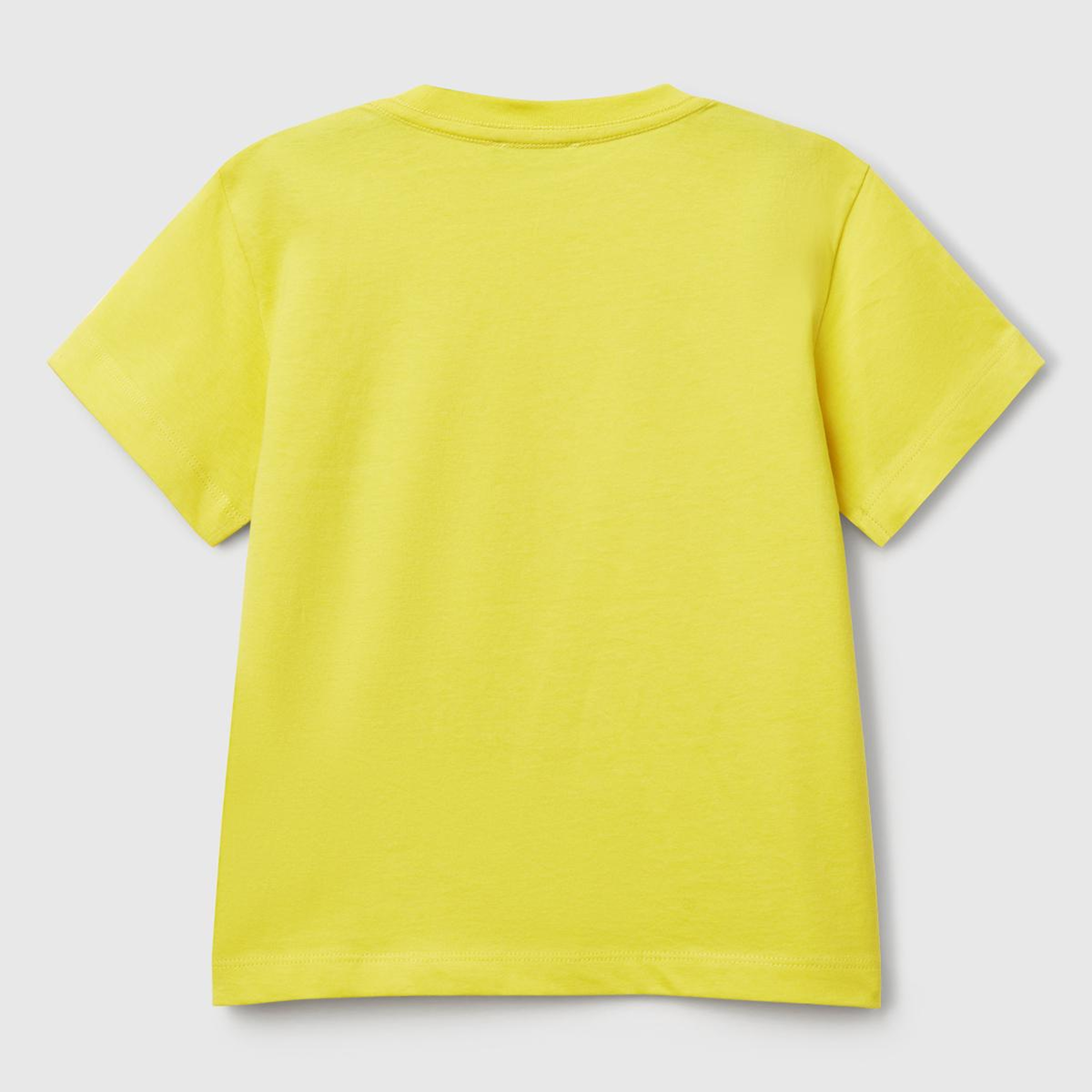 Erkek Çocuk Sarı 3D Baskılı T-Shirt