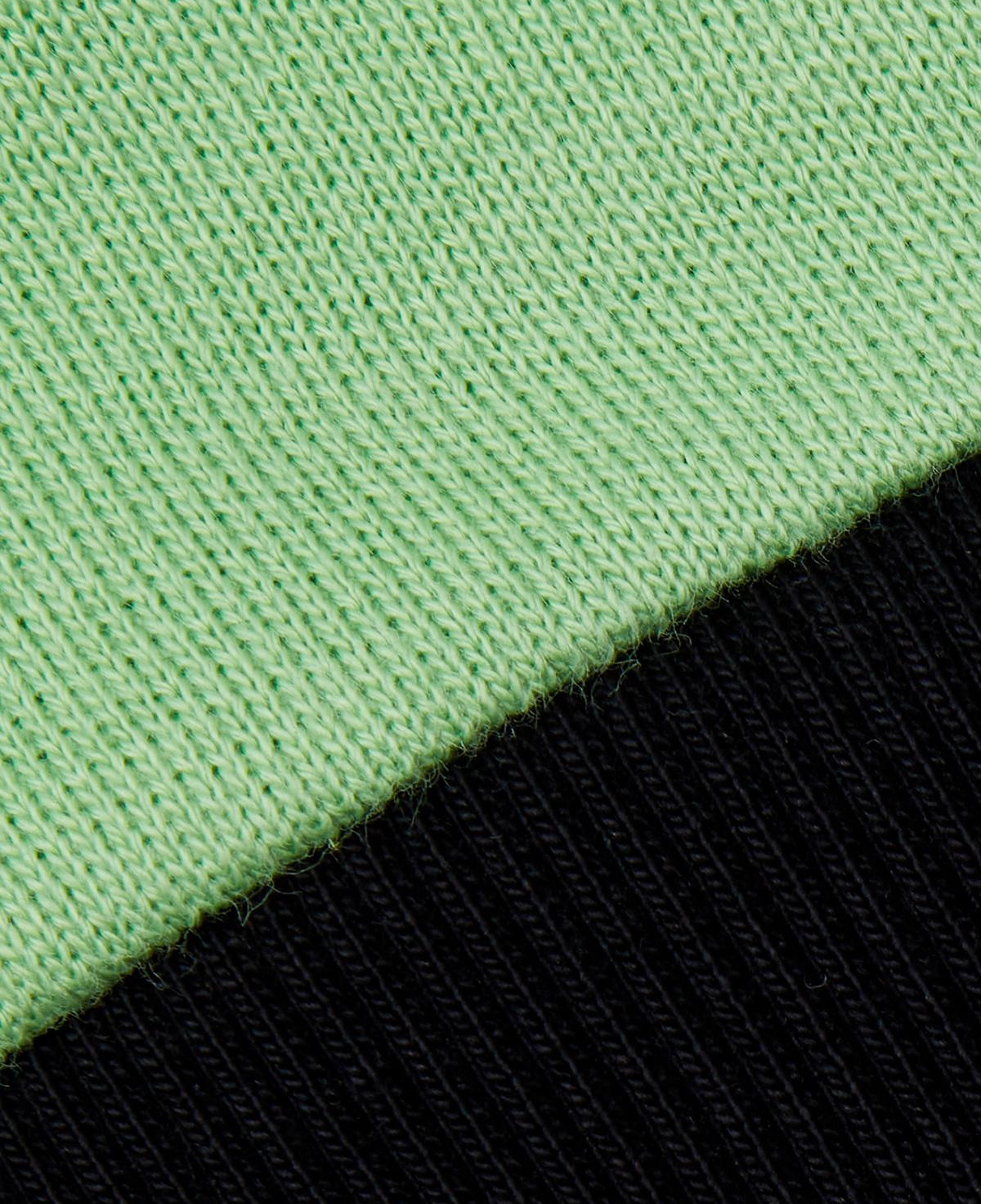 Erkek Çocuk Fıstık Yeşili Mix Benetton Logo Baskılı Bisiklet Yaka Sweatshirt