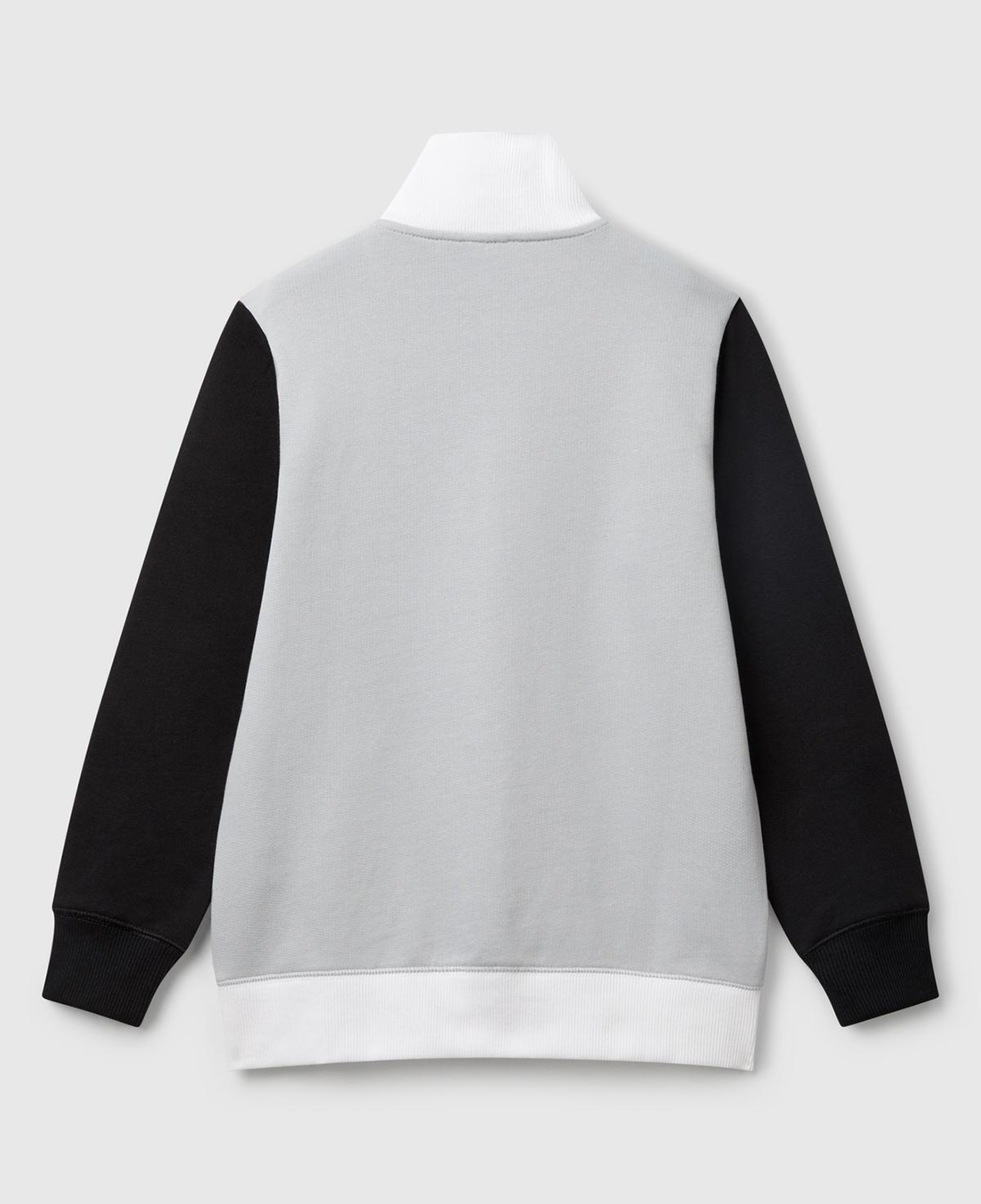 Erkek Çocuk Gri Mix Logolu Sweatshirt