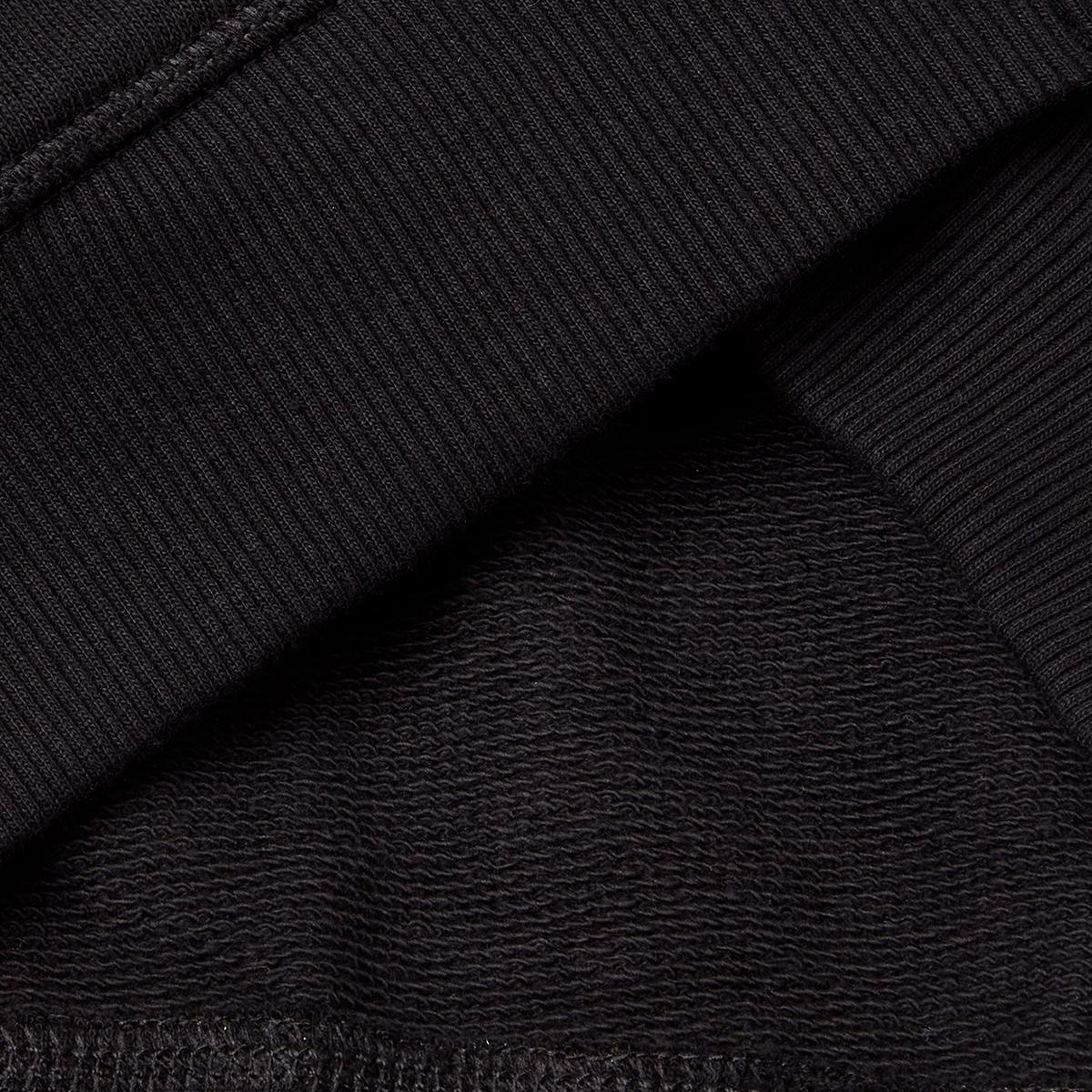 Erkek Çocuk Siyah Kolları Baskı Şerit Detaylı Fermuarlı Kapüşonlu Sweatshirt