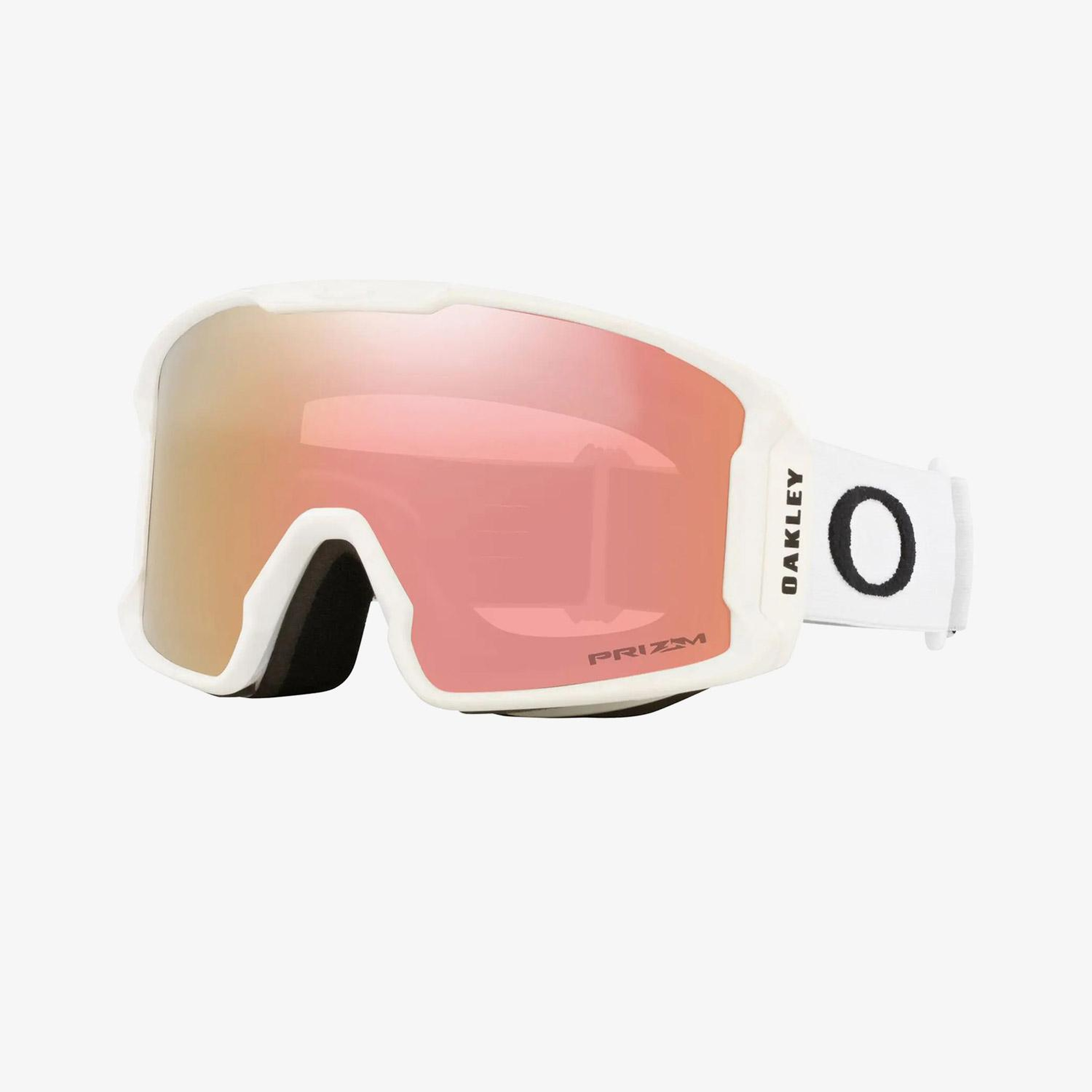 Oakley Line Miner Unisex Beyaz Aynalı Kayak Gözlüğü