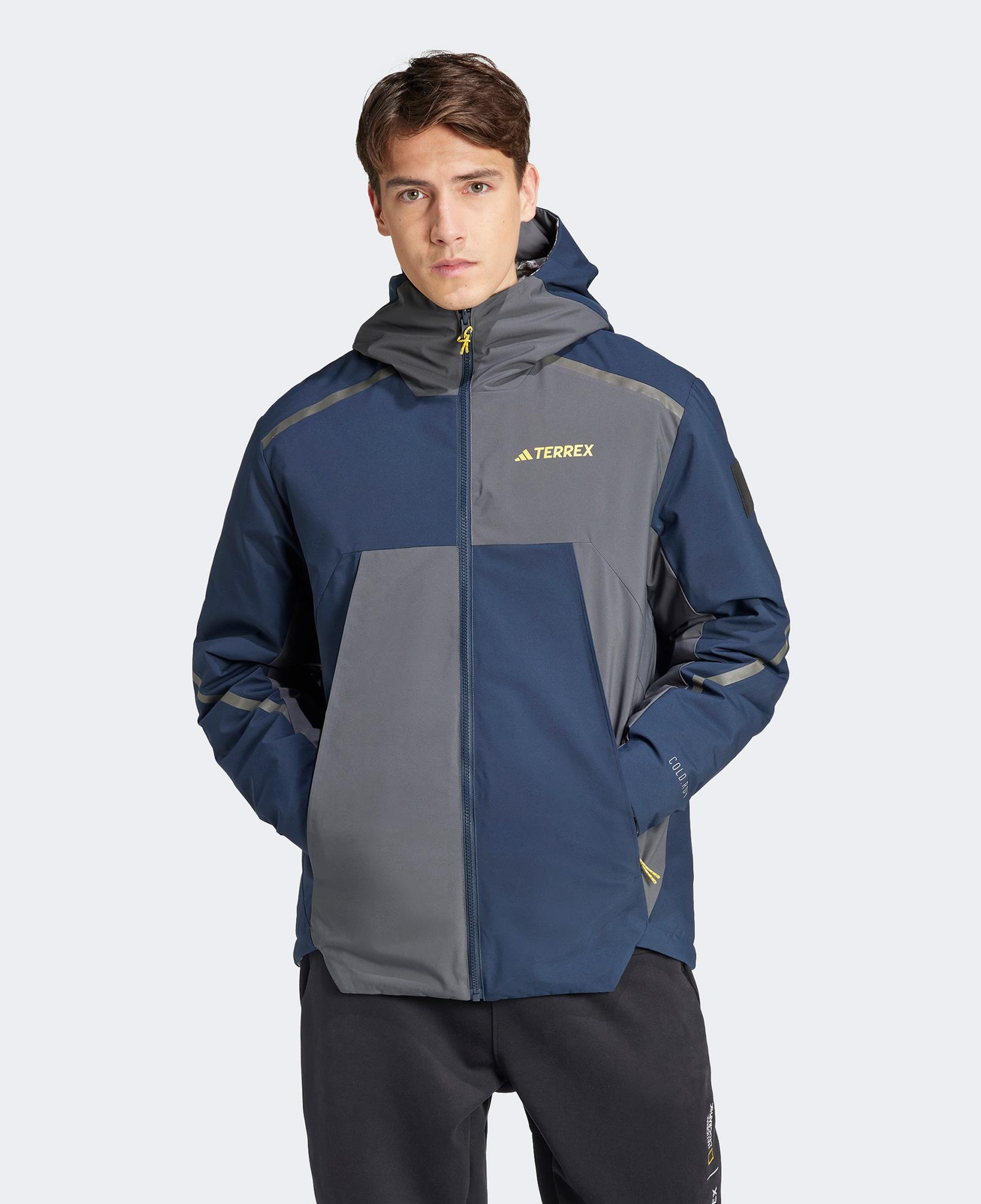 adidas Terrex National Geographic Erkek Gri Outdoor Ceket