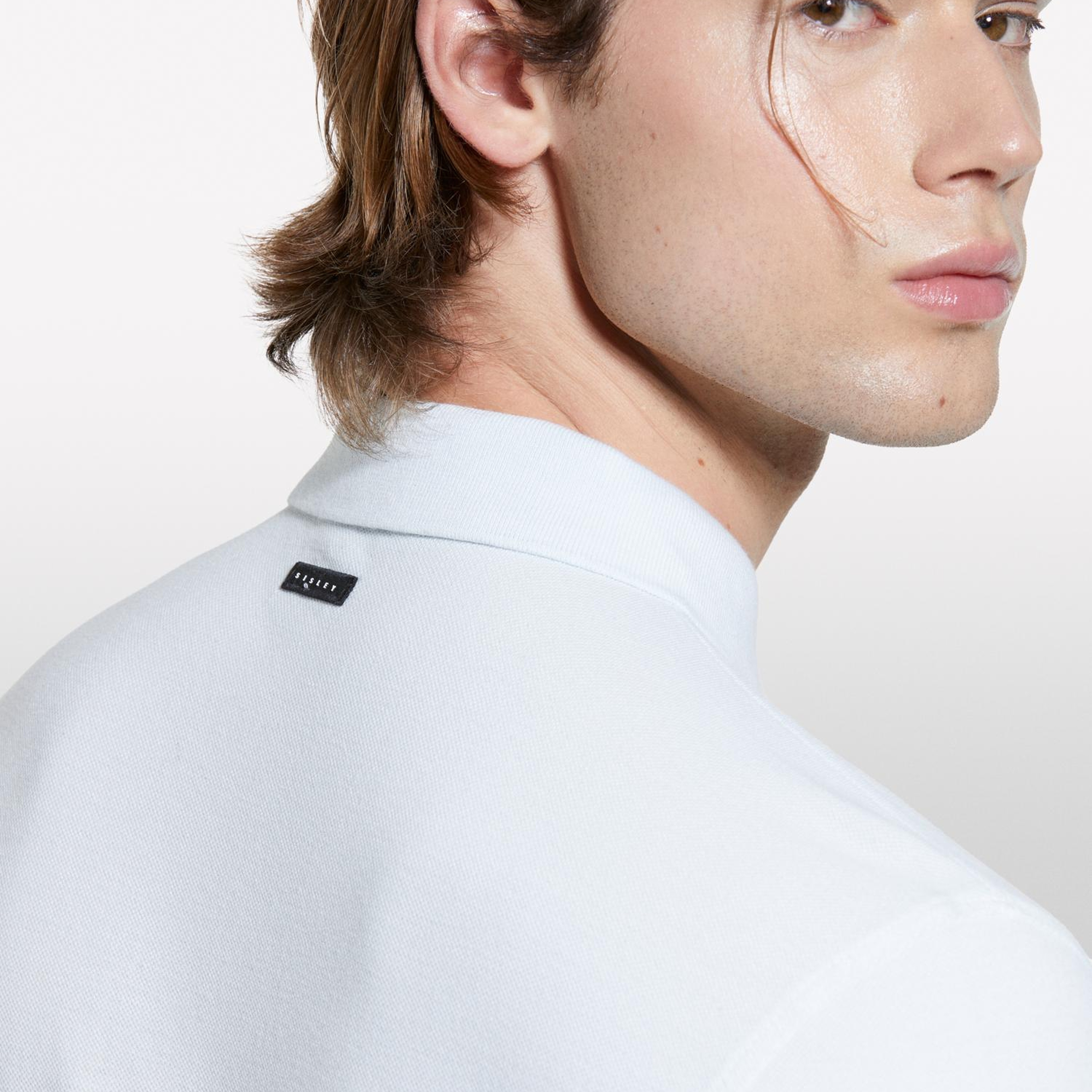 Erkek Buz Mavisi %100 Pamuk Regular Fit Polo T-Shirt