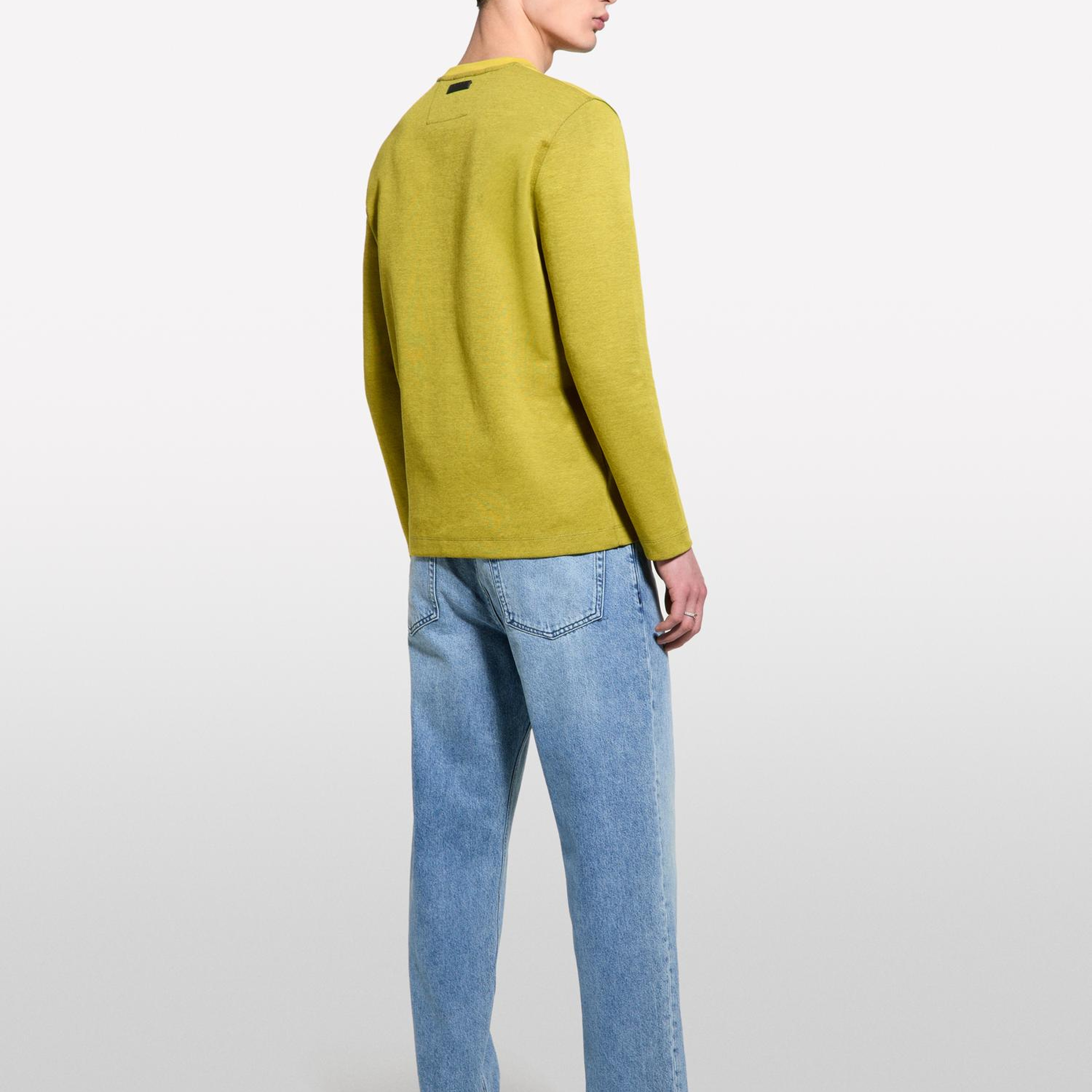 Erkek Açık Denim %100 Pamuk Normal Bel Regular Fit Denim Pantolon