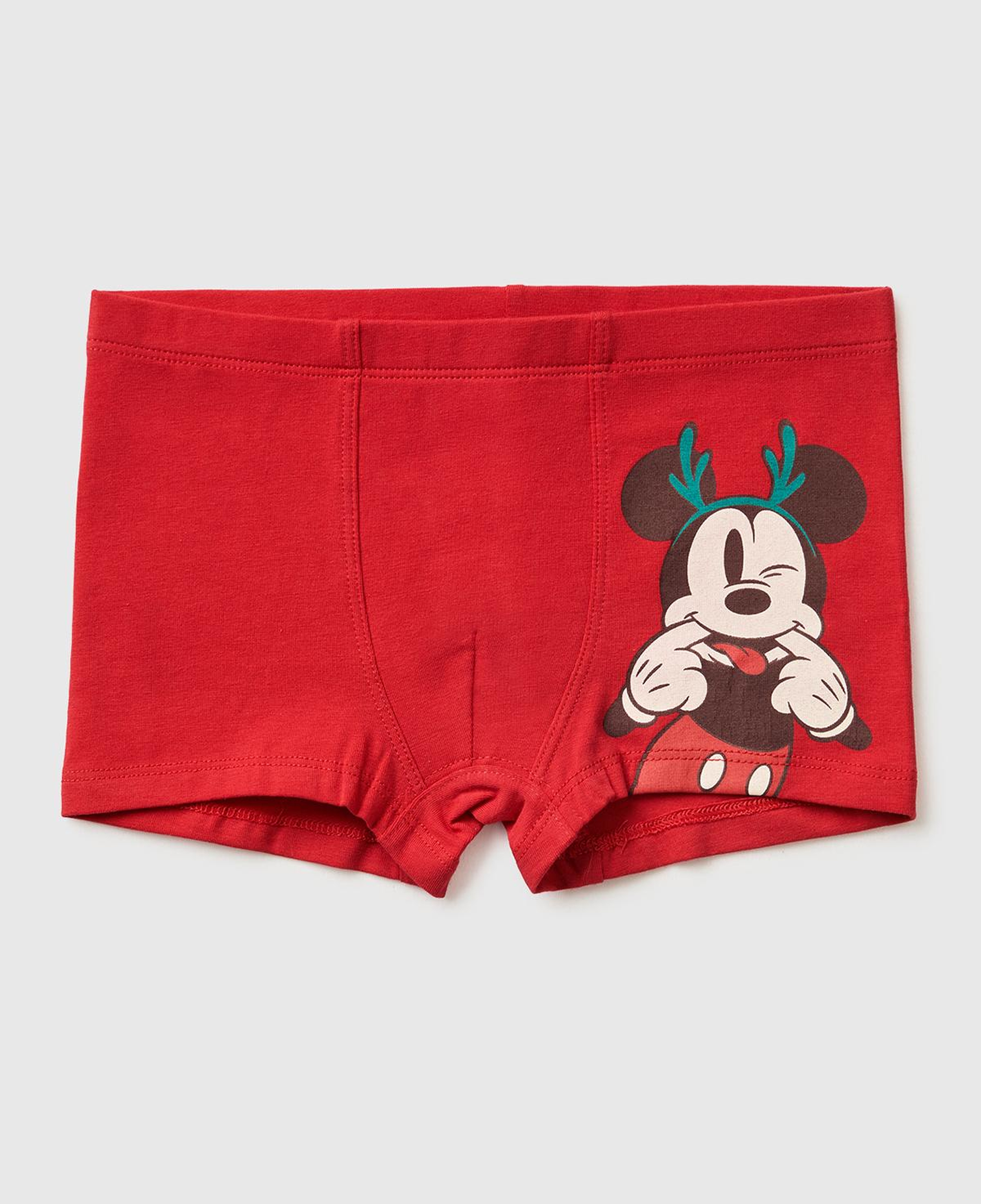 Erkek Çocuk Kırmızı Disney Baskılı Boxer