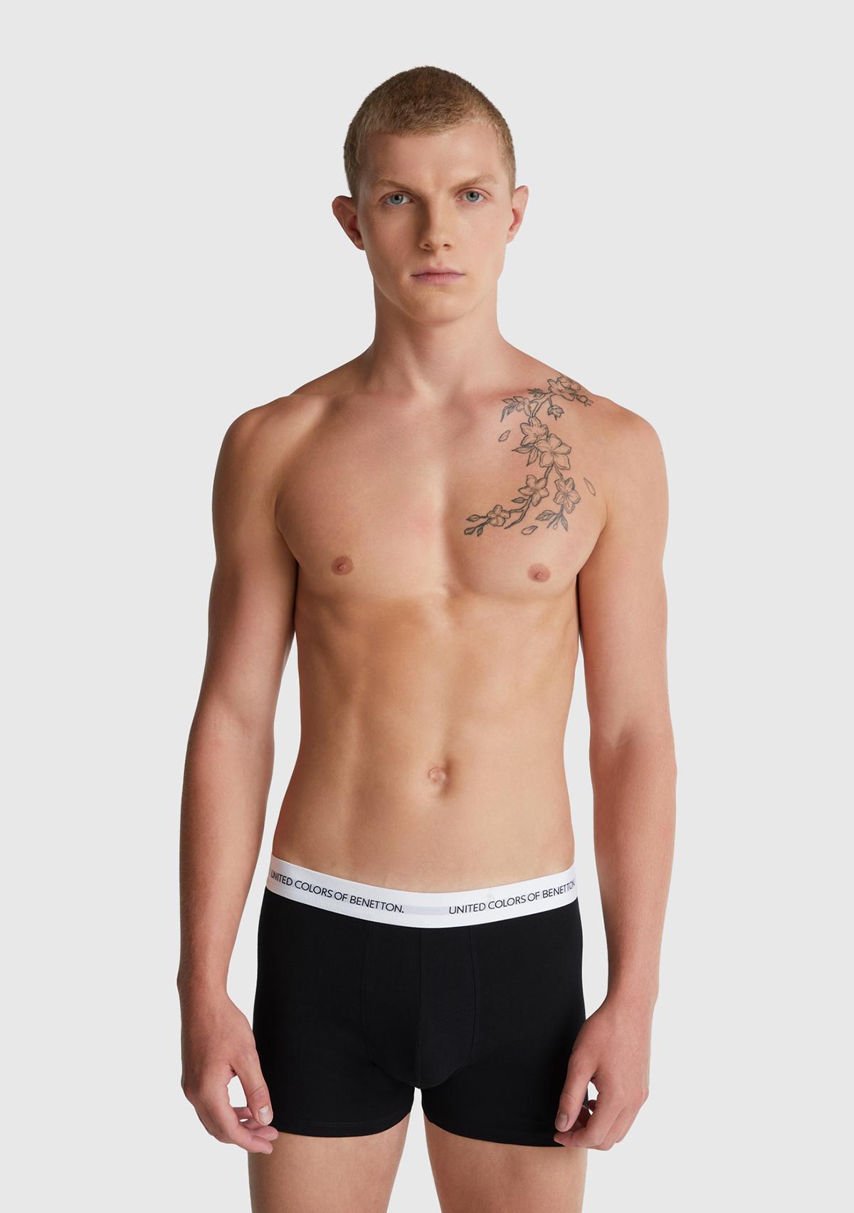 Erkek Siyah Boxer