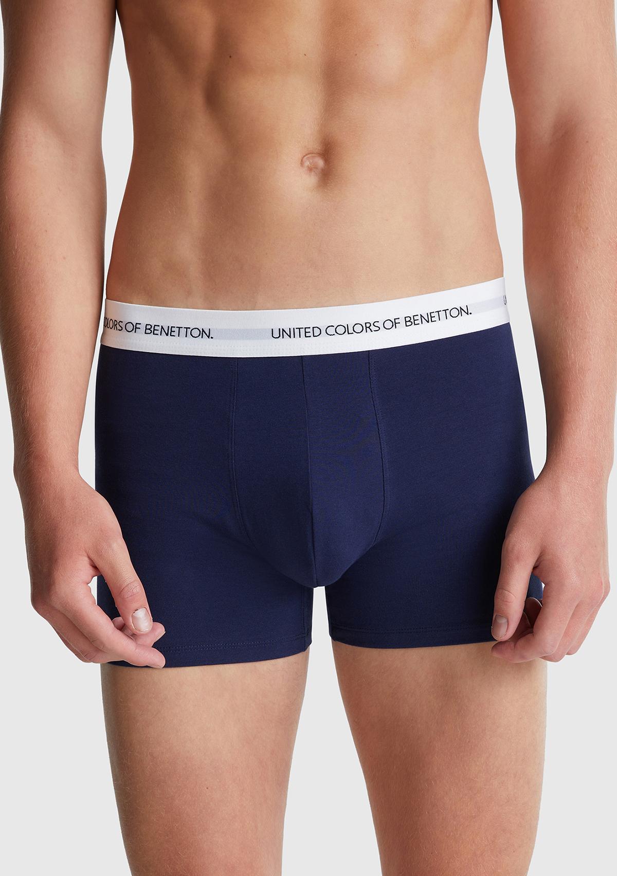 Erkek Lacivert Boxer