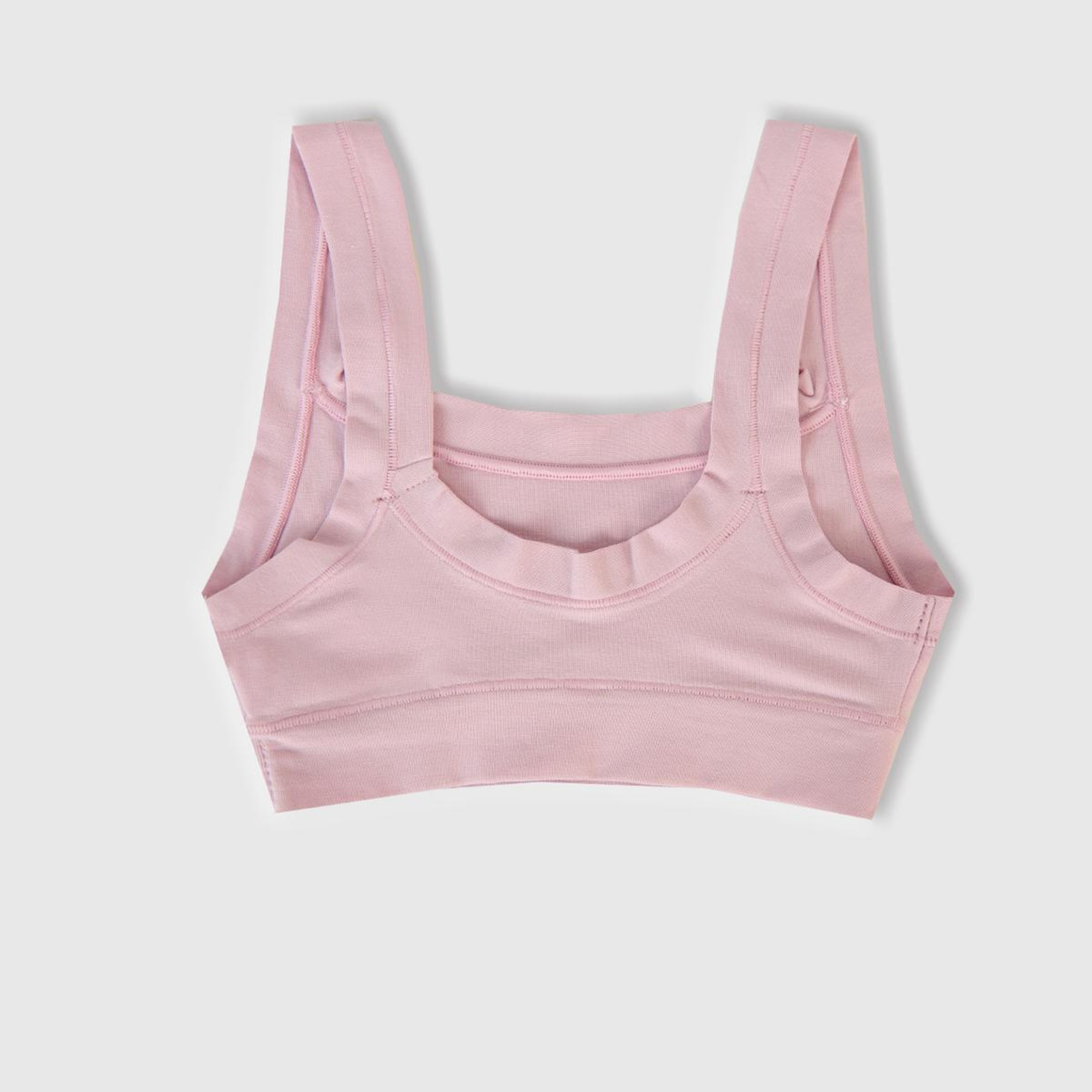 Kız Çocuk Pembe Düz Renk ve Desenli 2'li Bralet Seti