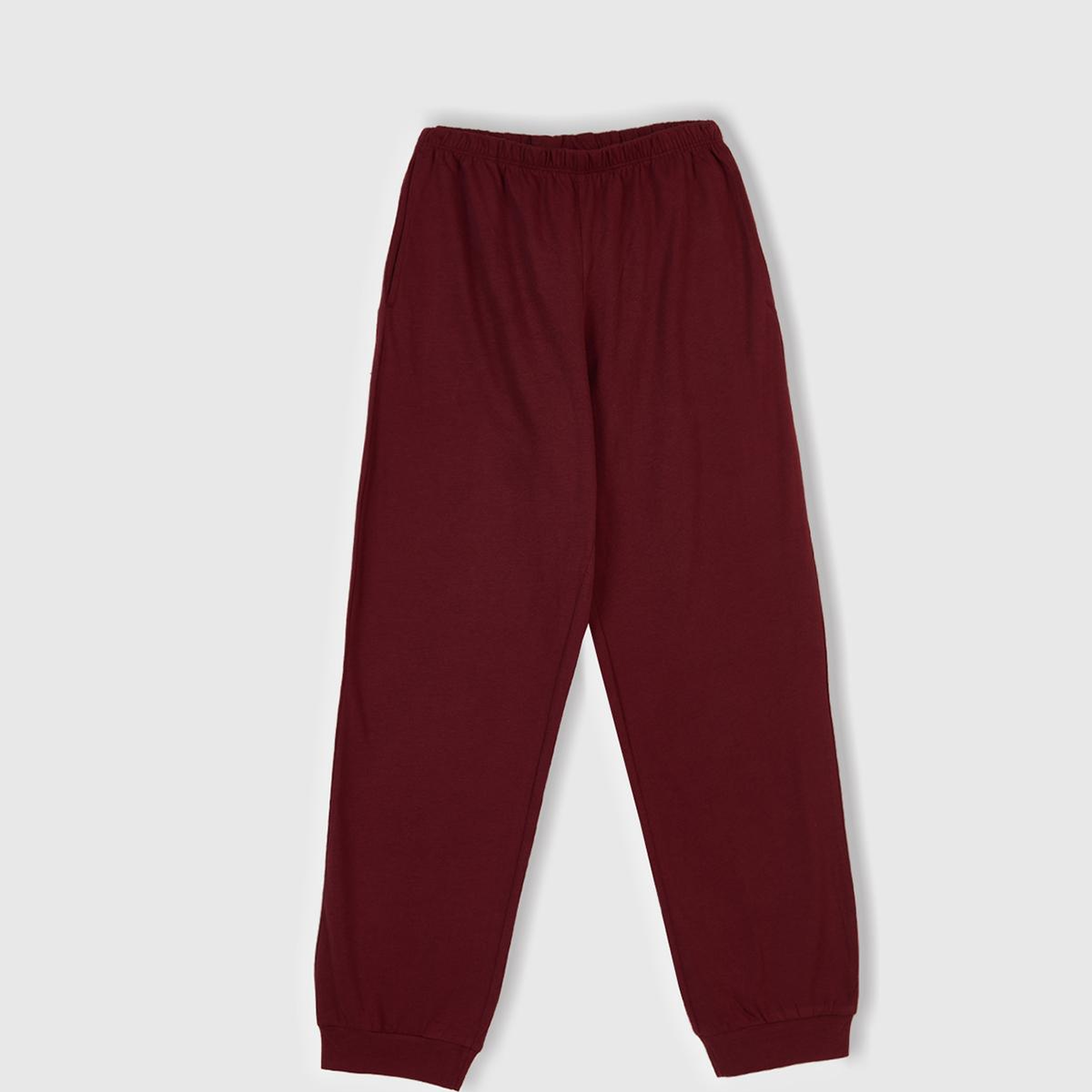 Erkek Çocuk Gri Melanj Üstü Baskılı Altı Cepli Pijama Takımı