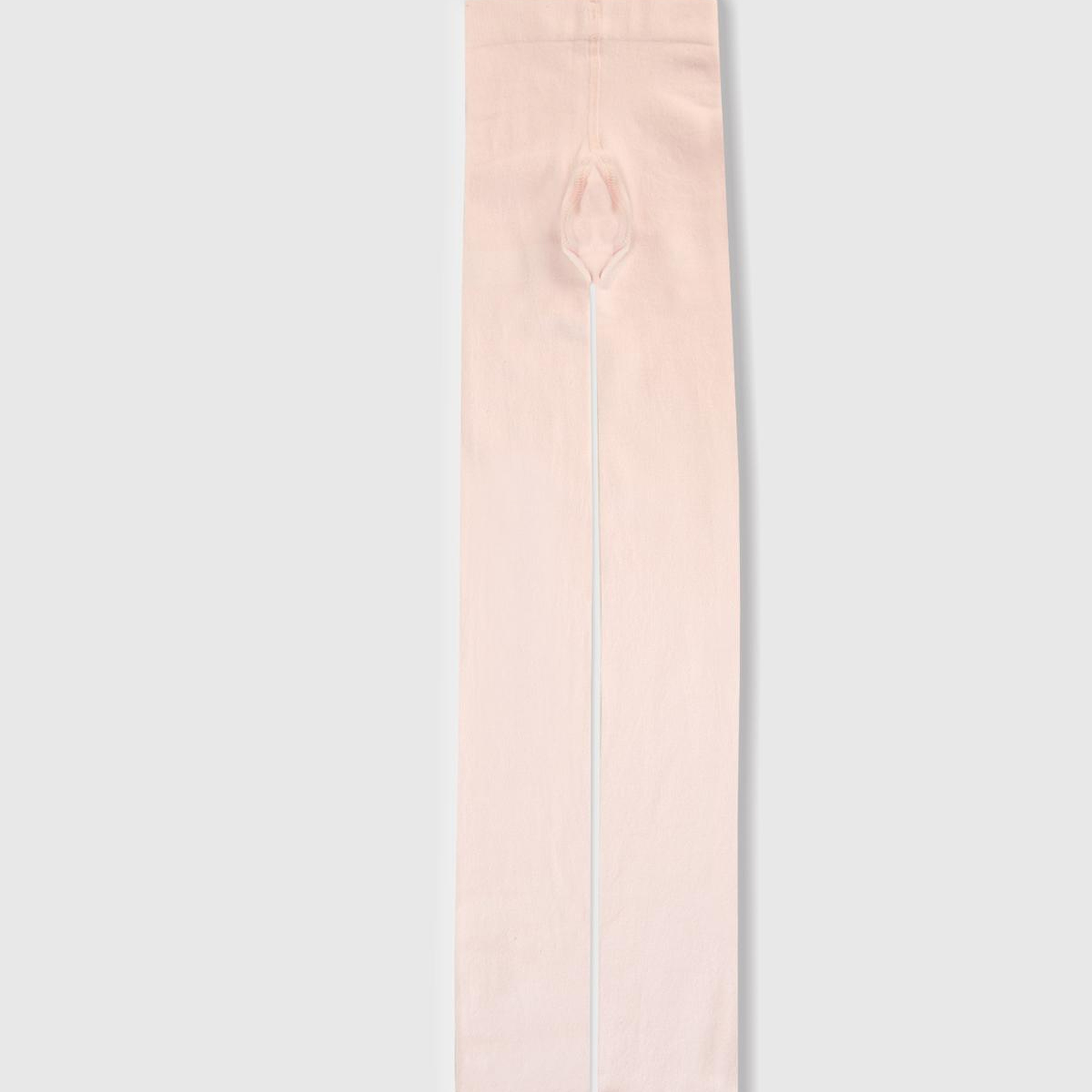 Kız Çocuk Toz Pembe Düz Külotlu Çorap
